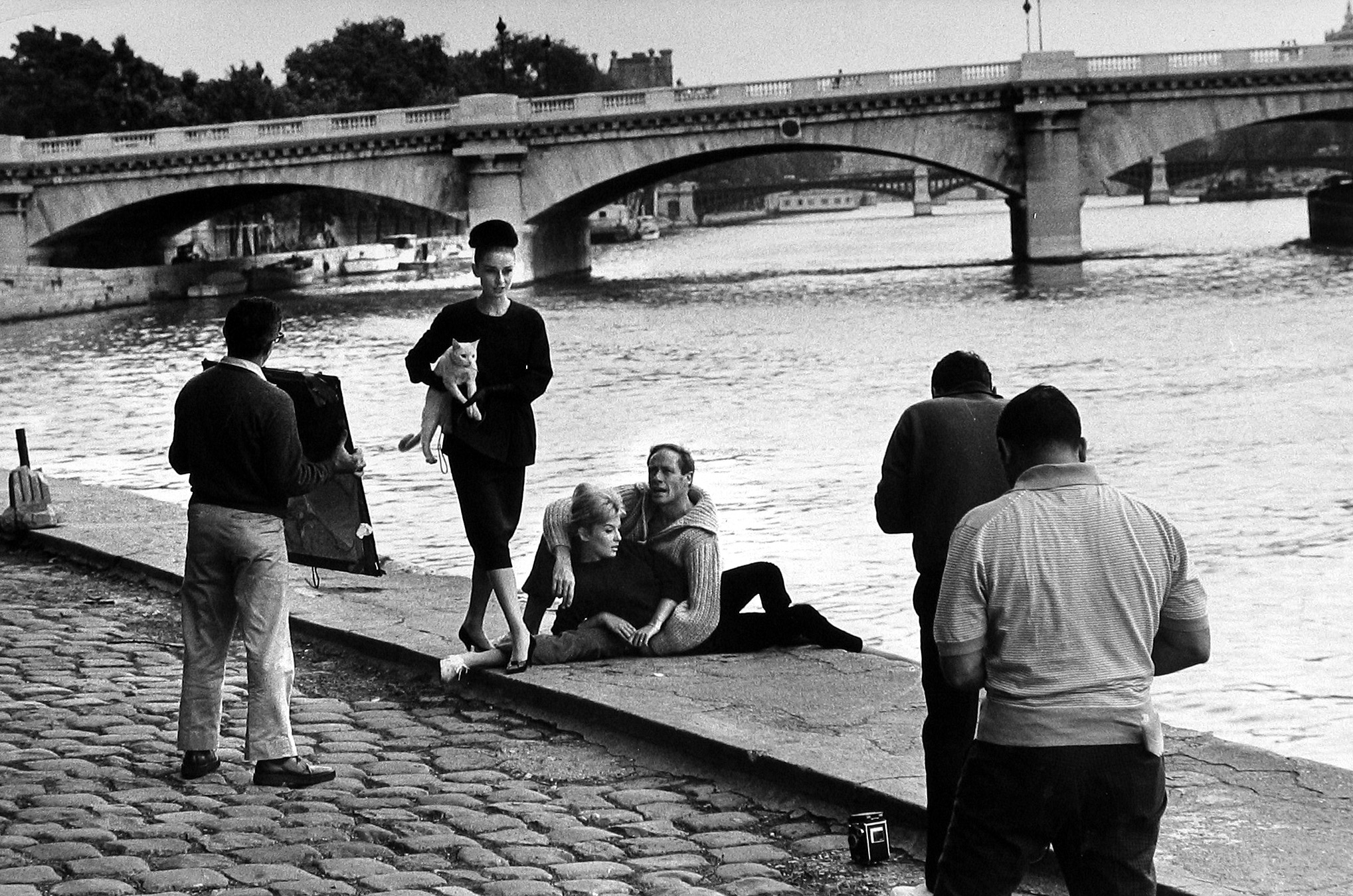 Audrey Hepburn and Richard Avedon, 1959