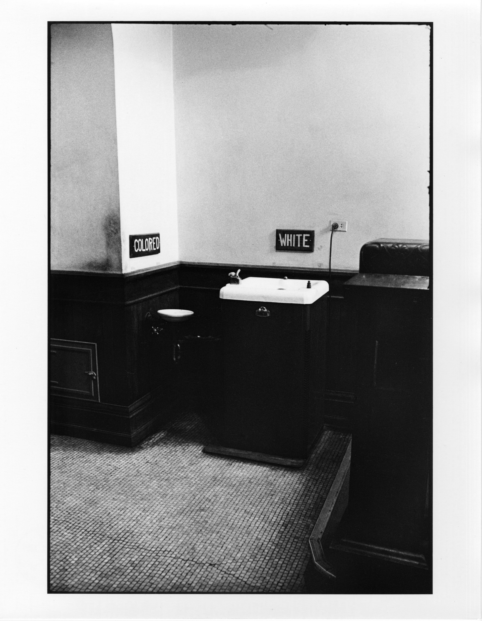 Danny Lyon, Segregated Drinking Fountains, County Courthouse, Albany, Georgia, 1962