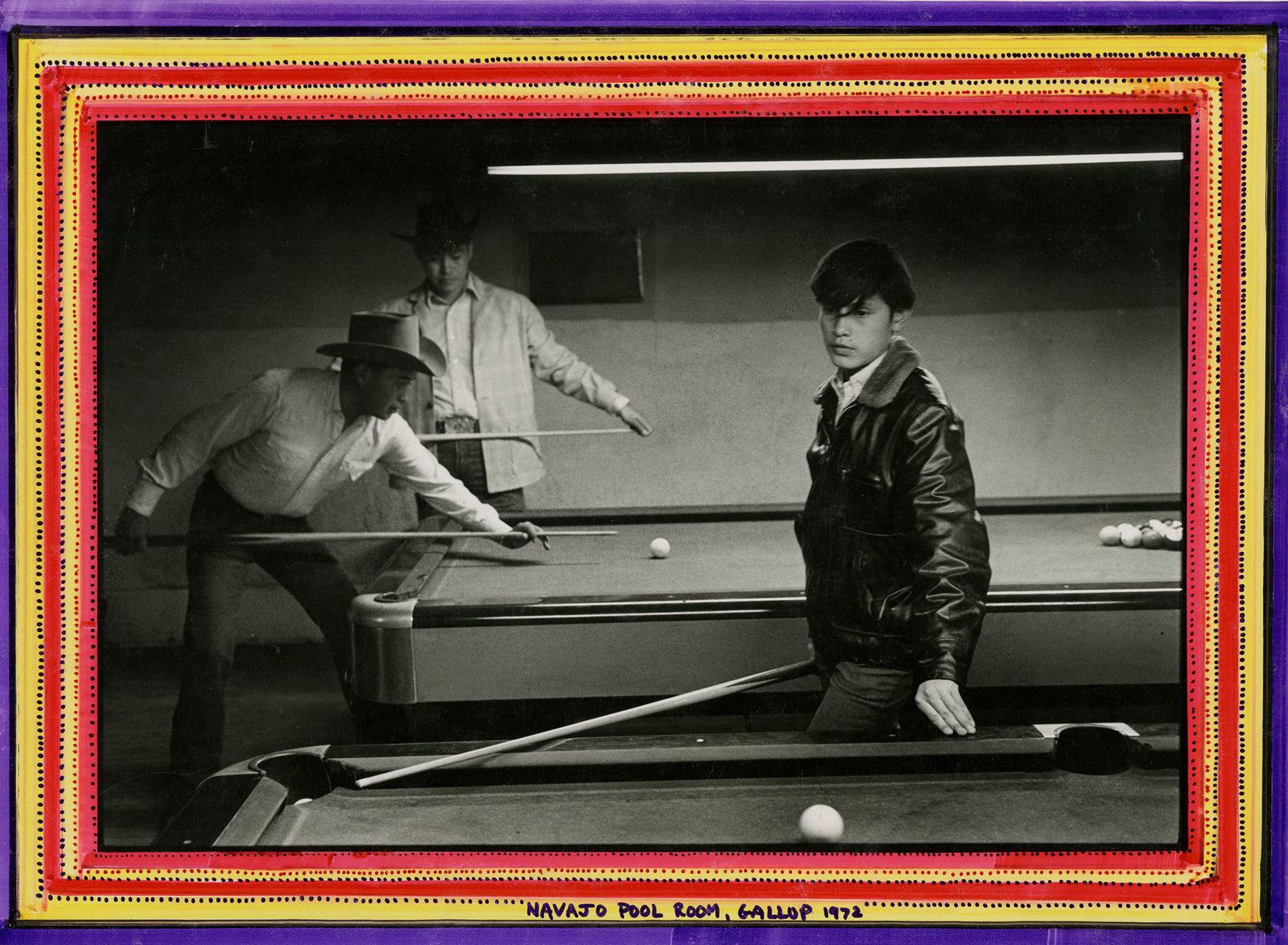 Navajo Pool Room, Gallop, 1972