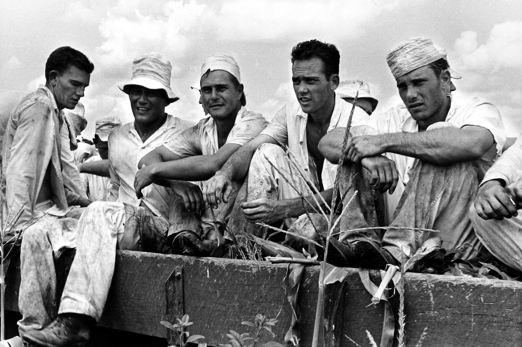 Danny Lyon, Corn Wagon, Ramsey Prison, Texas, 1968