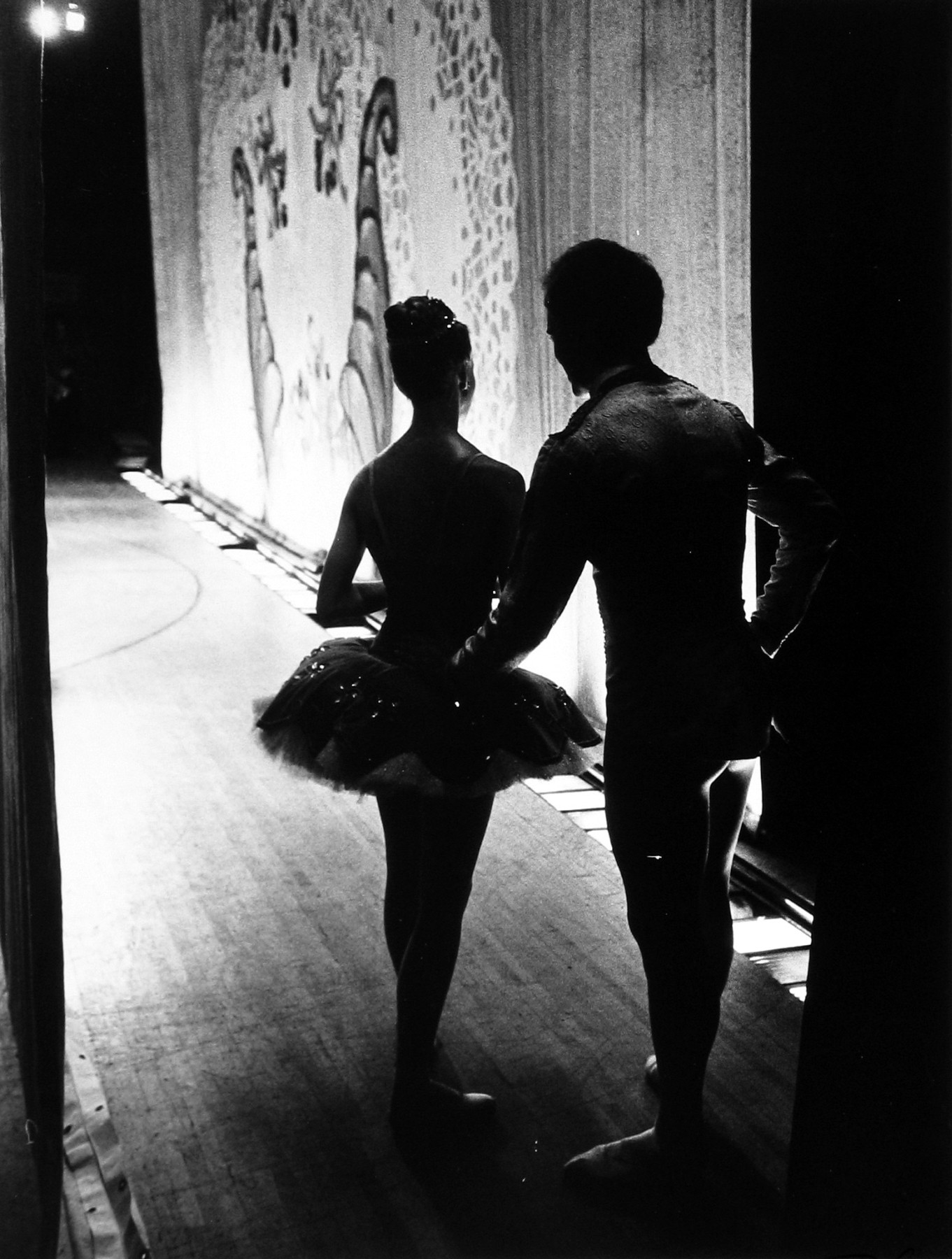 Ray Fisher, Ballet Dancers - Man and Woman Holding Hands, Miami, FL, 1978
