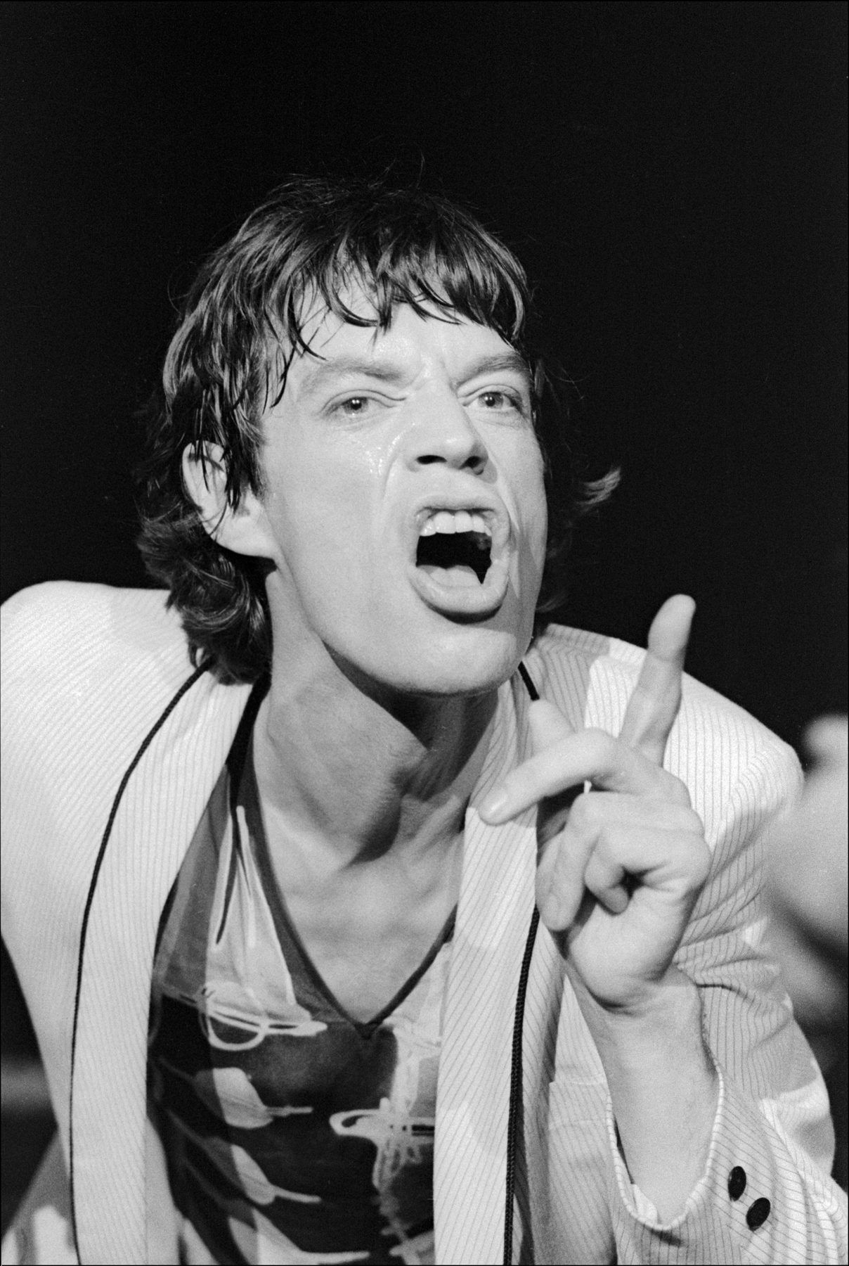 Mick Jagger Performs at The Capitol Theater, Passaic, New Jersey 1978
