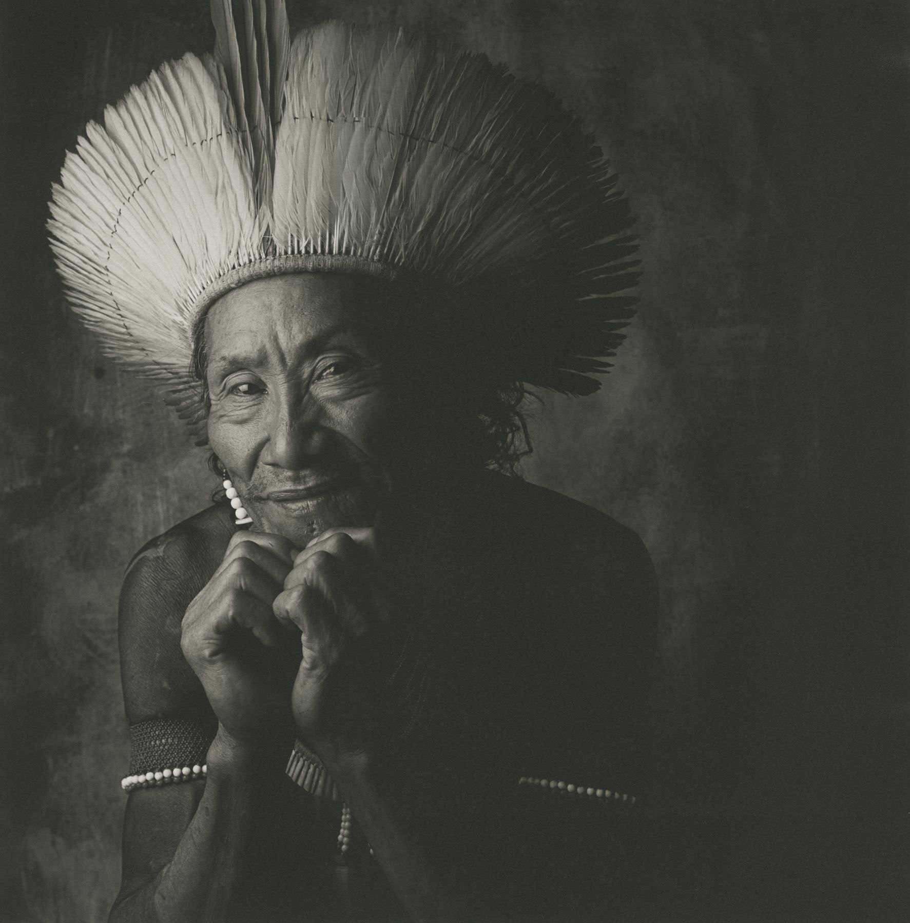 William Coupon, Kayapo India Chief, Rio de Janeiro, Brazil, 1991