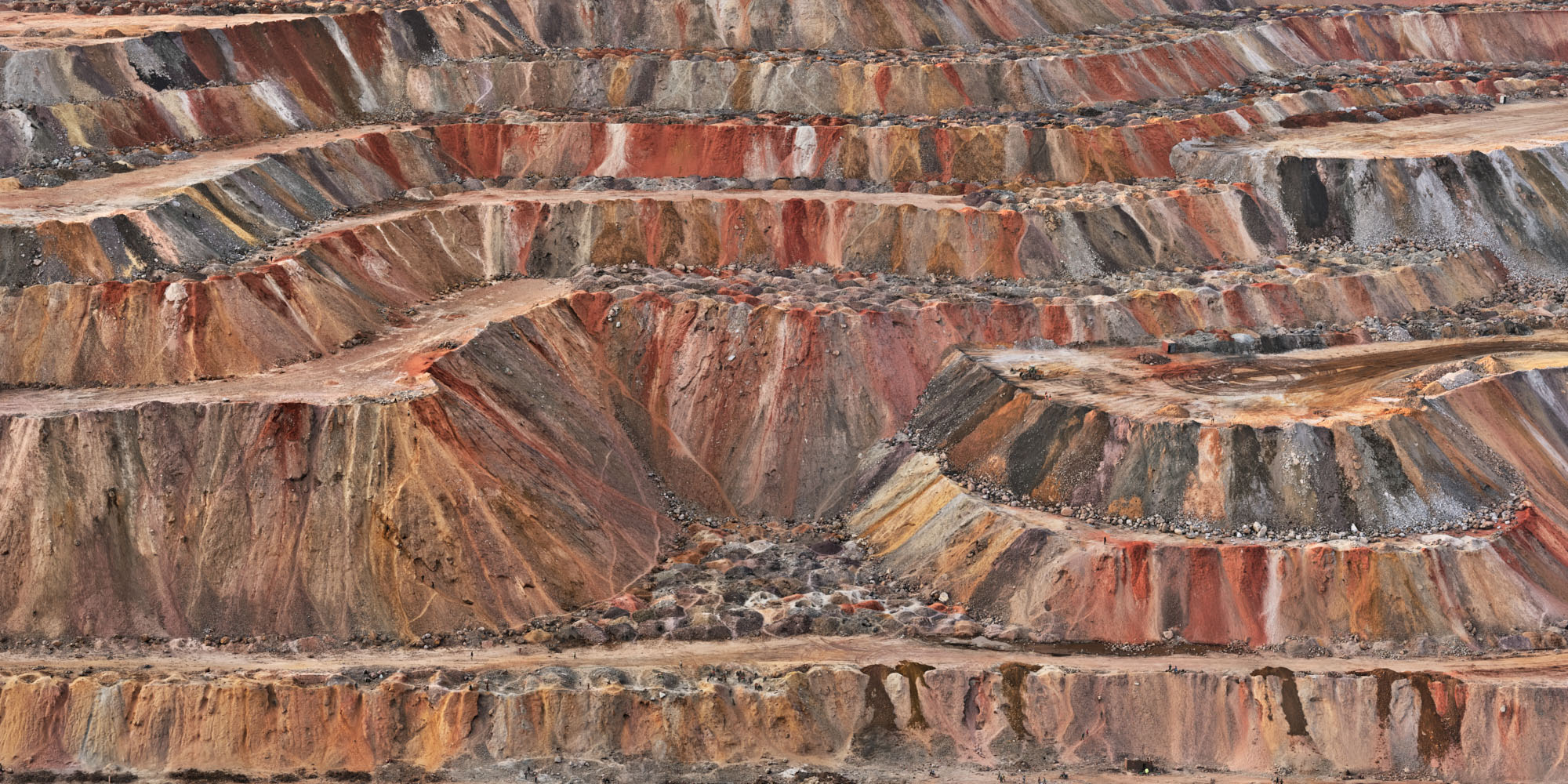 Edward Burtynsky, Dry Tailings #1, Kolwezi, Democratic Republic of the Congo, 2024