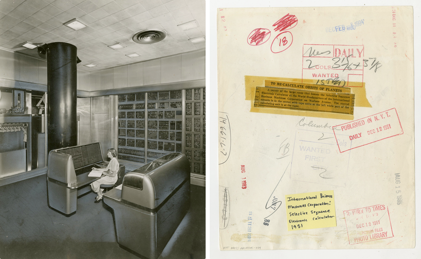 Photographer Unknown, International Business Machines Corporation: Selective Sequence Electronic Calculator, 1951