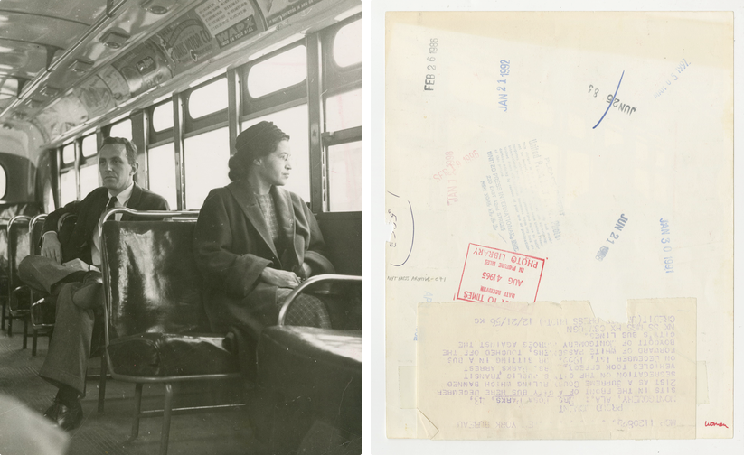 Photographer Unknown, Rosa Parks, Montgomery, Alabama, December 1, 1955