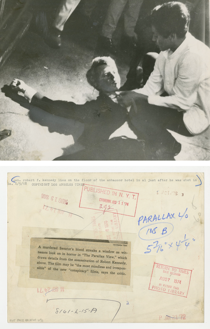 Photography Unknown, Senator Robert F. Kennedy assassination at the Ambassador Hotel in Los Angeles, June 5, 1968