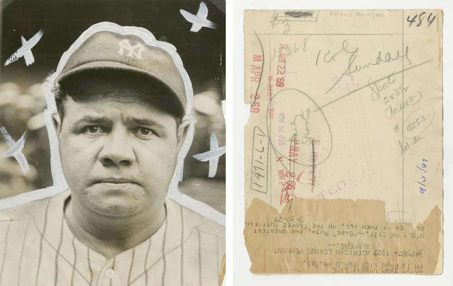 Photographer Unknown, Yankees' ”Babe” Ruth, 1927