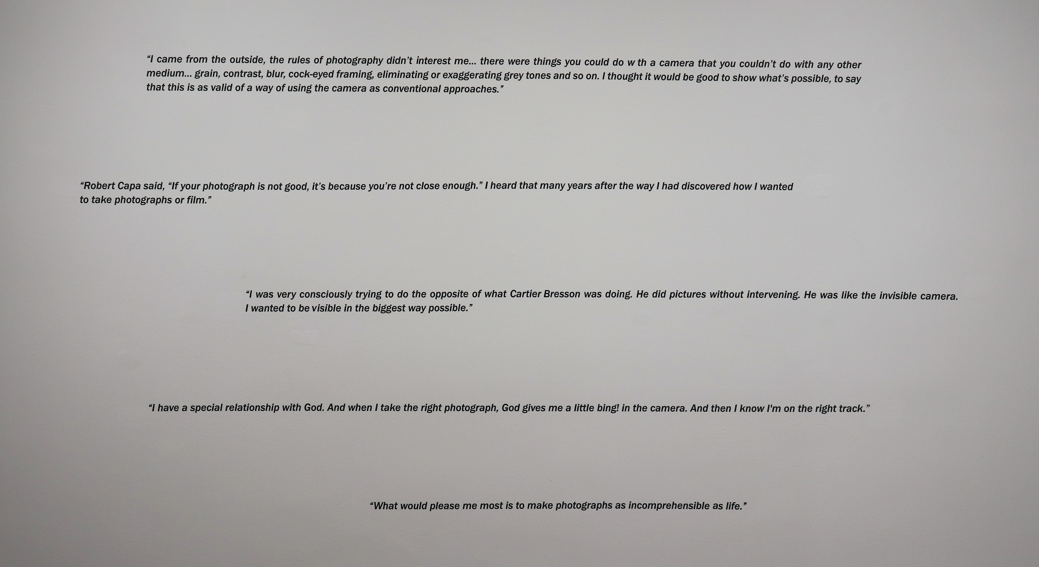 william klein afrique installation view