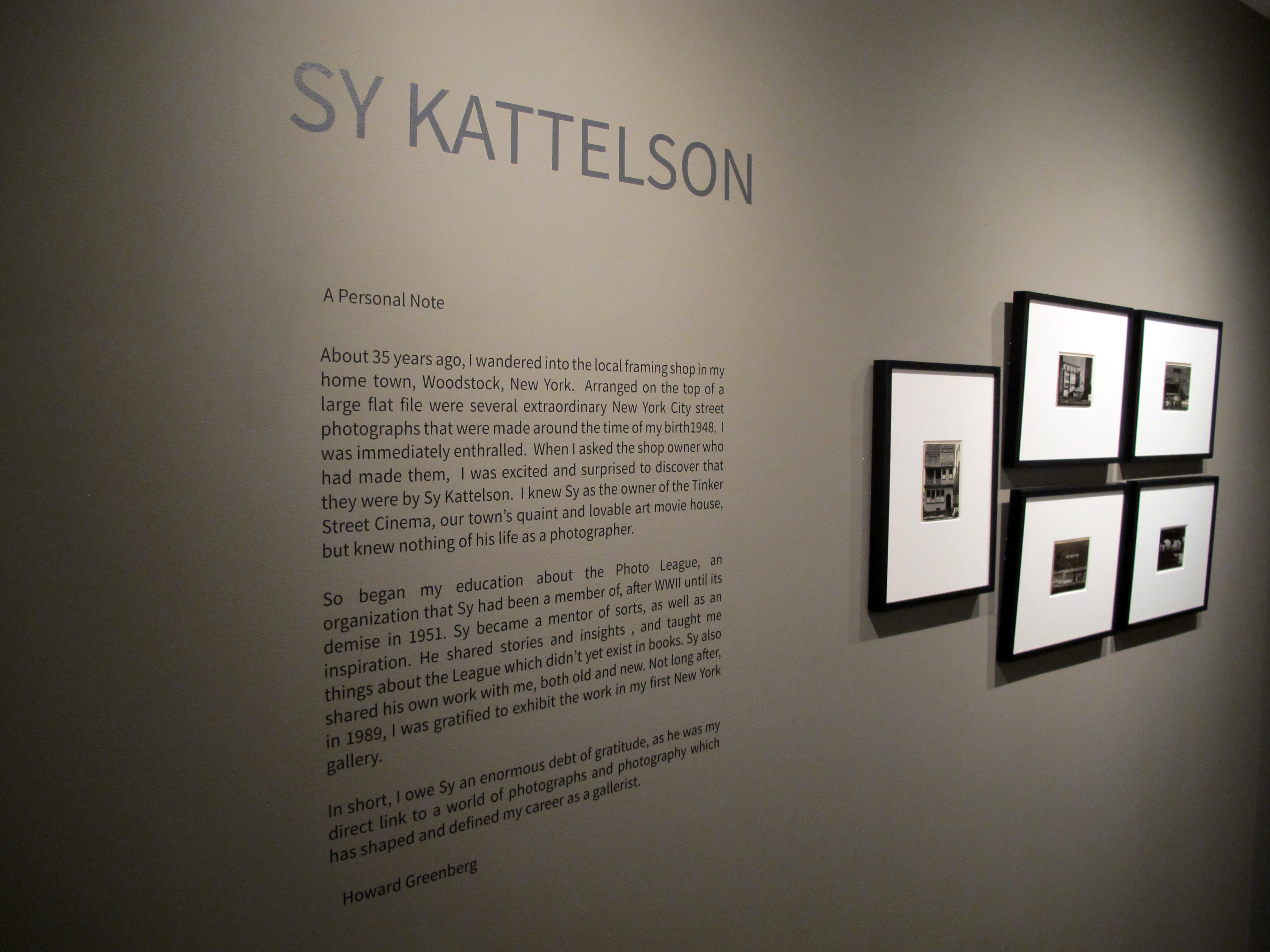 A Democracy of Imagery - Colin Westerbeck - Howard Greenberg Gallery - 2016