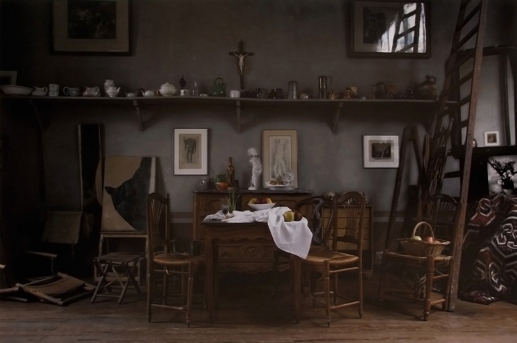 Joel Meyerowitz, Cezanne's Studio, Aix-en-Provence, France, 2011