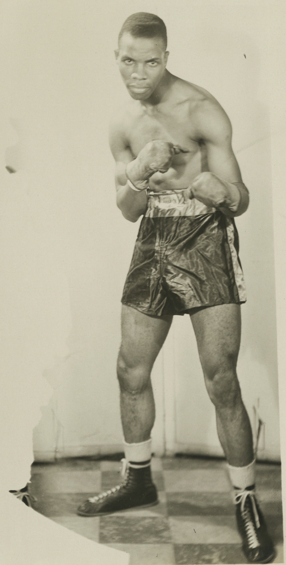 James Van Der Zee - Boxer's Stance #2, 1950s - Howard Greenberg Gallery - 2019