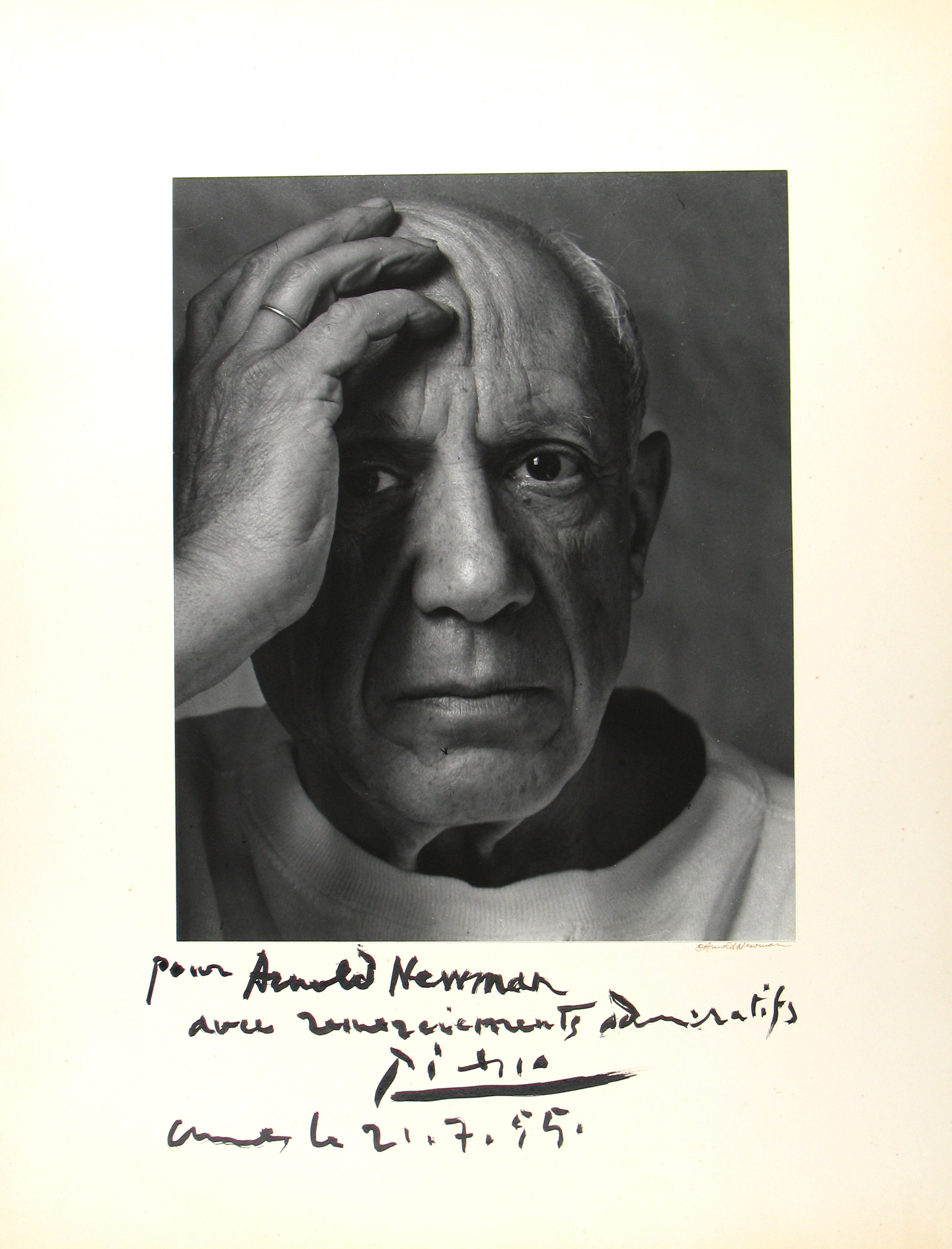 Arnold Newman: Sitters and Signatures 2007 Howard Greenberg Gallery