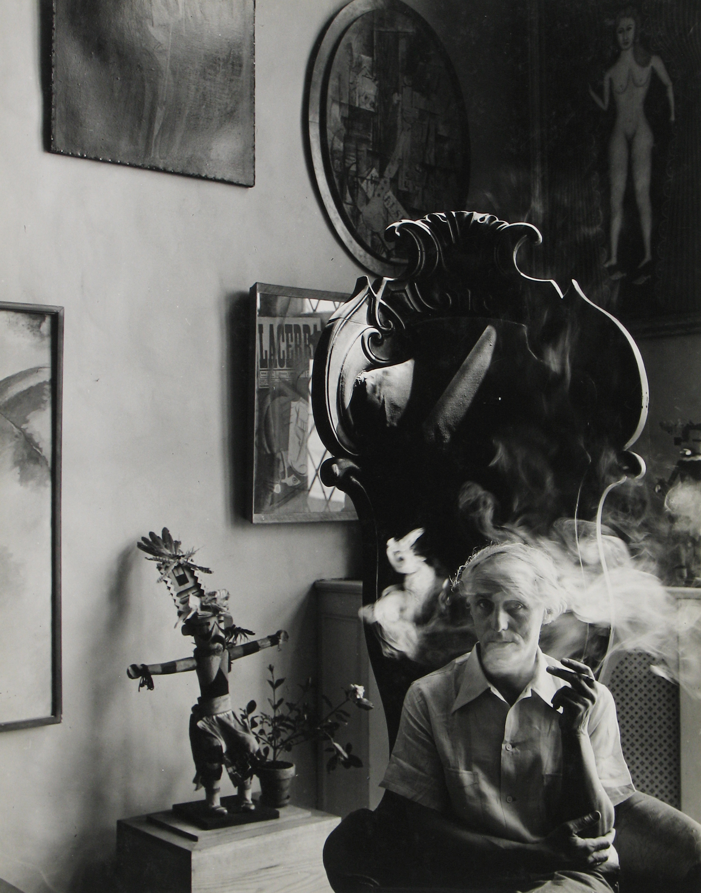 Arnold Newman - Max Ernst, New York, 1942 - Howard Greenberg Gallery - 2018