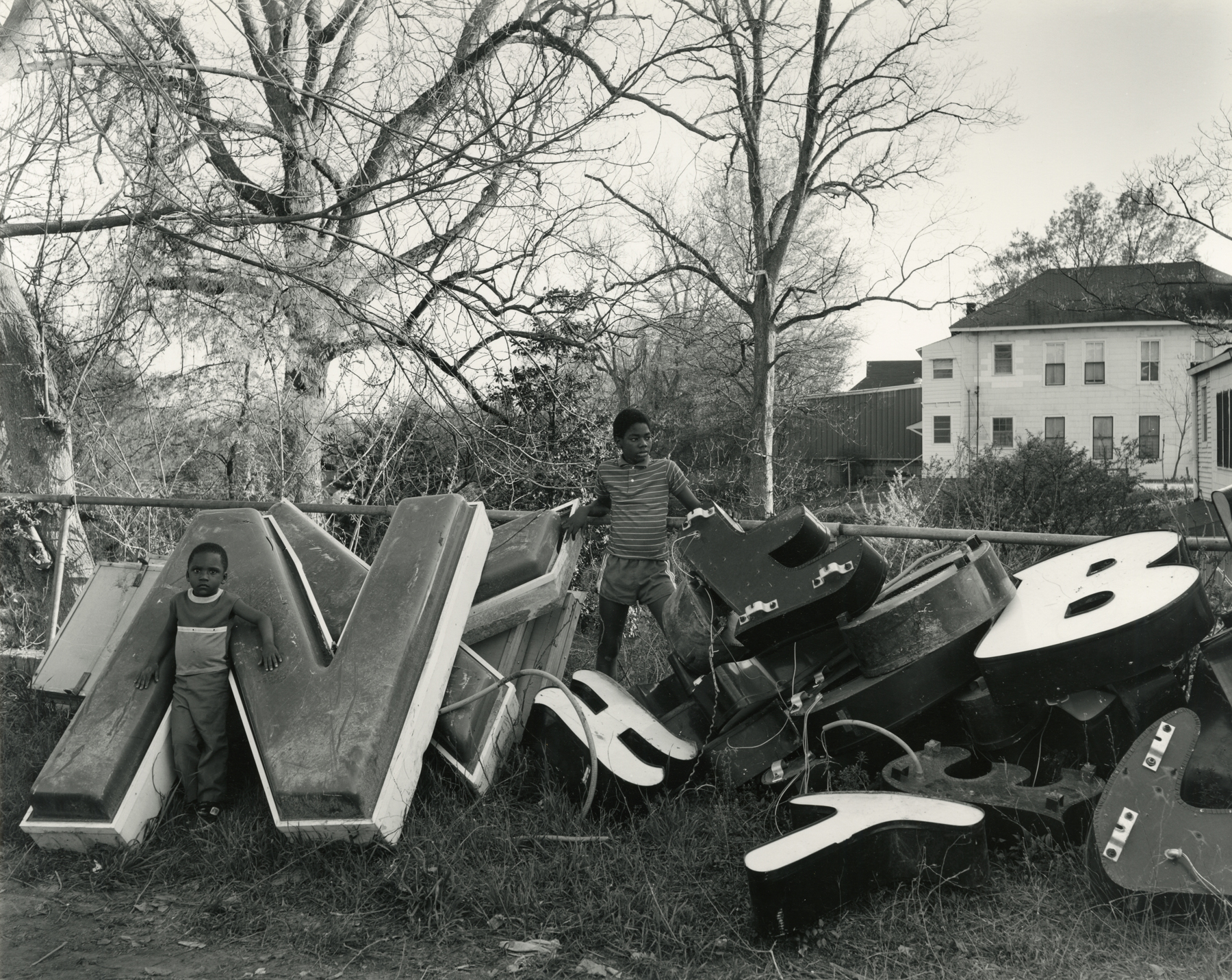 Vicksburg, Mississippi, 1984  Gelatin silver print; printed c.1984  15 x 18 7/8 inches