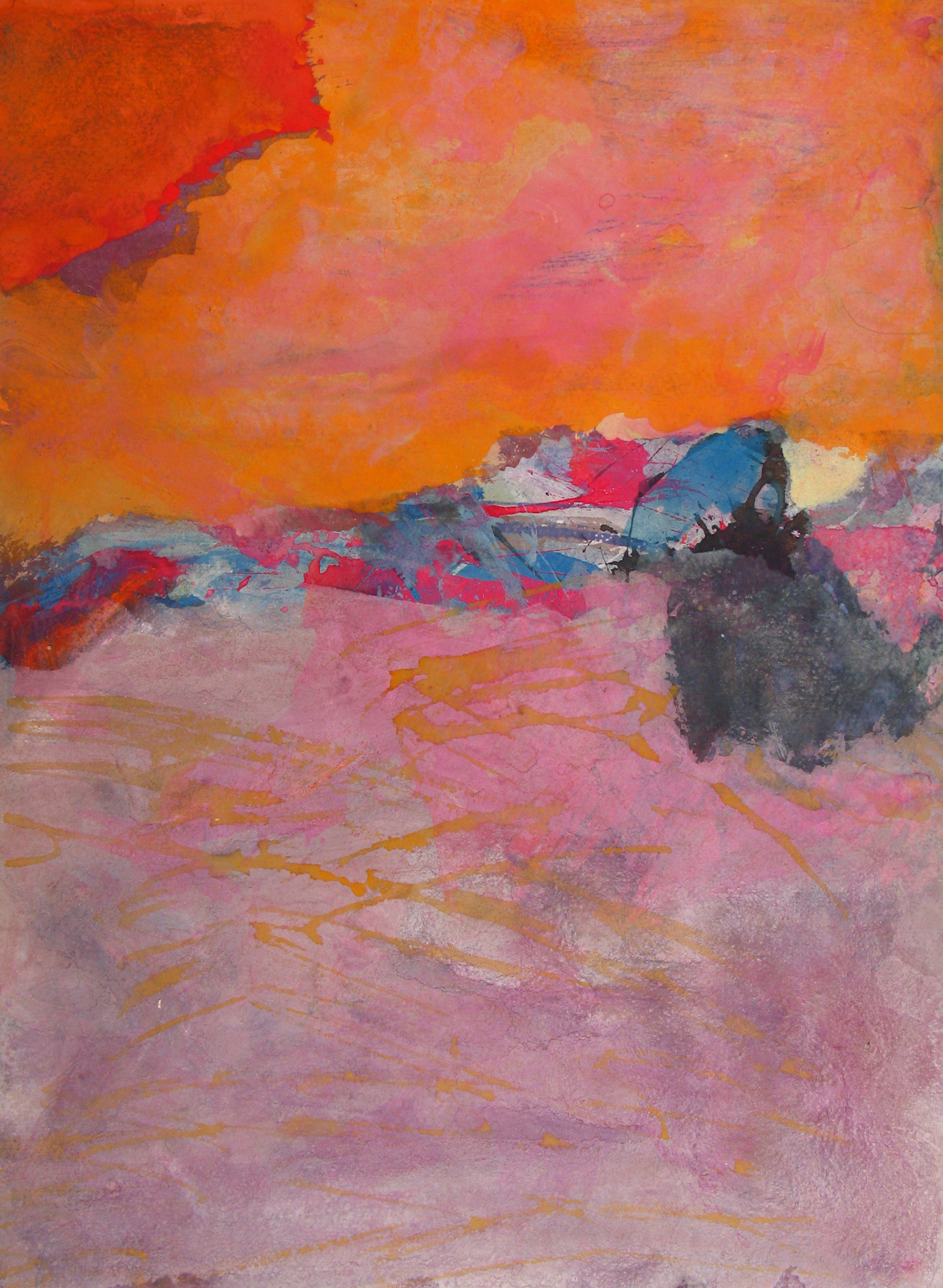 Saul Leiter - Painted Photographs - Howard Greenberg Gallery - 2014