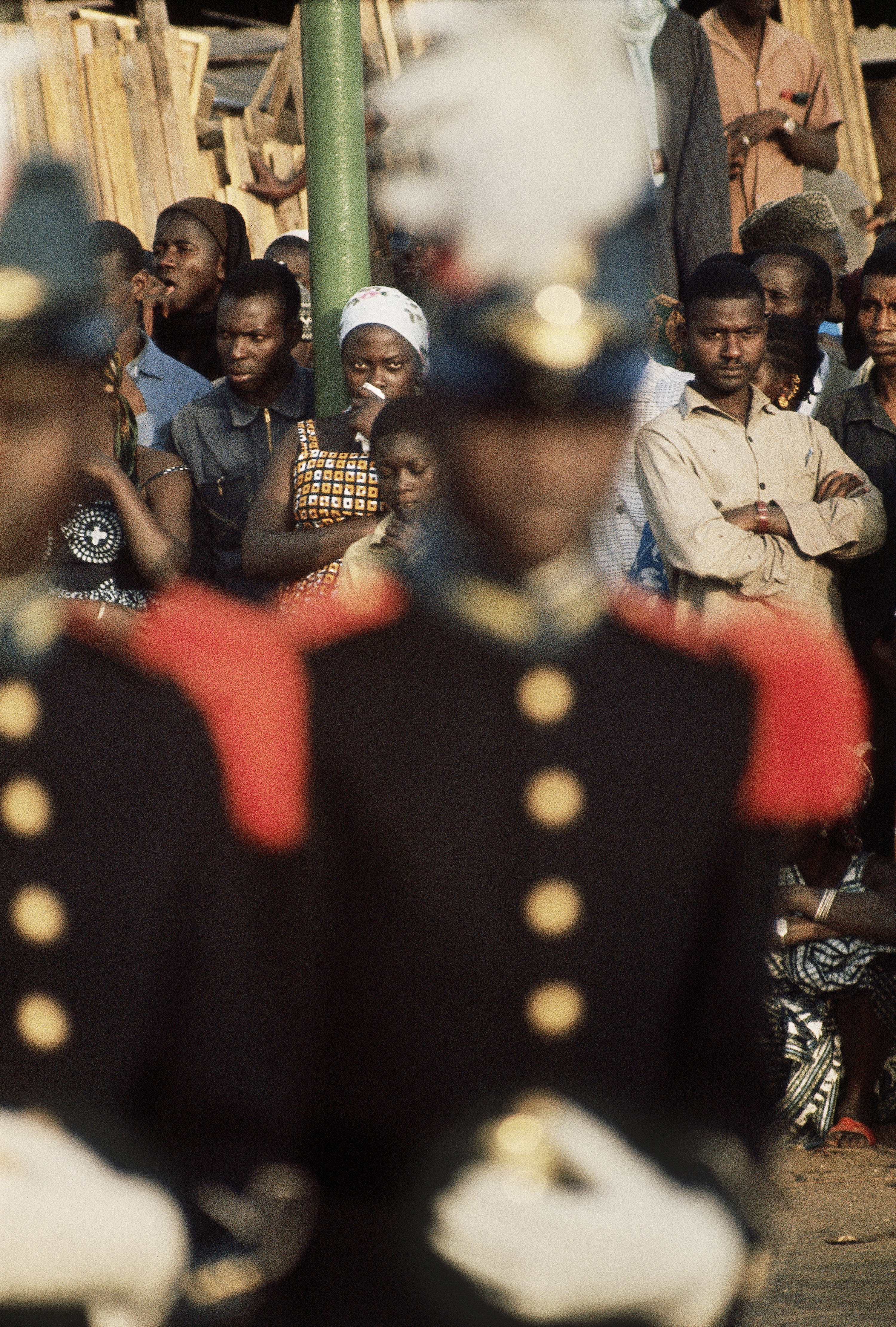 Independence parade, Dakar, Senegal, 1963 Chromogenic print 20 x 13 1/2 inches