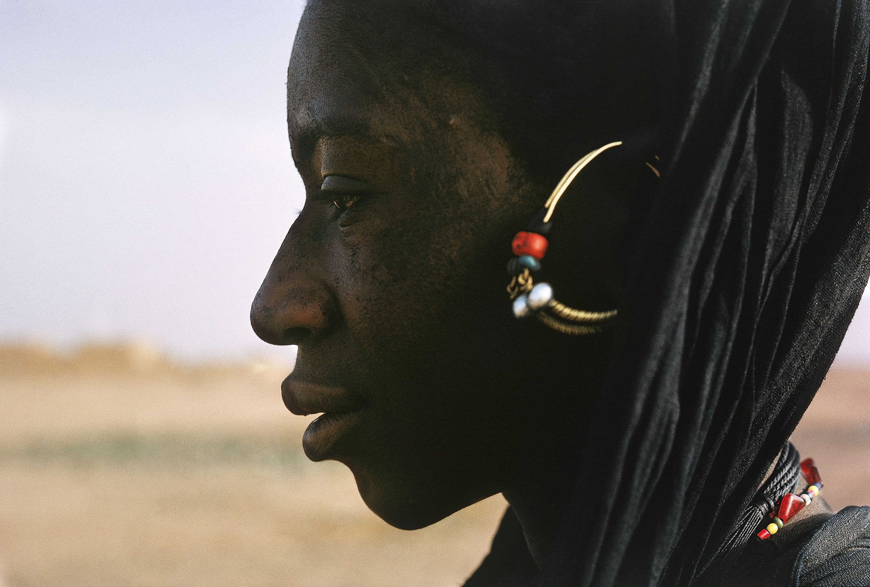 Agadez, NIger, 1963 Chromogenic print 10 7/8 x 16 inches