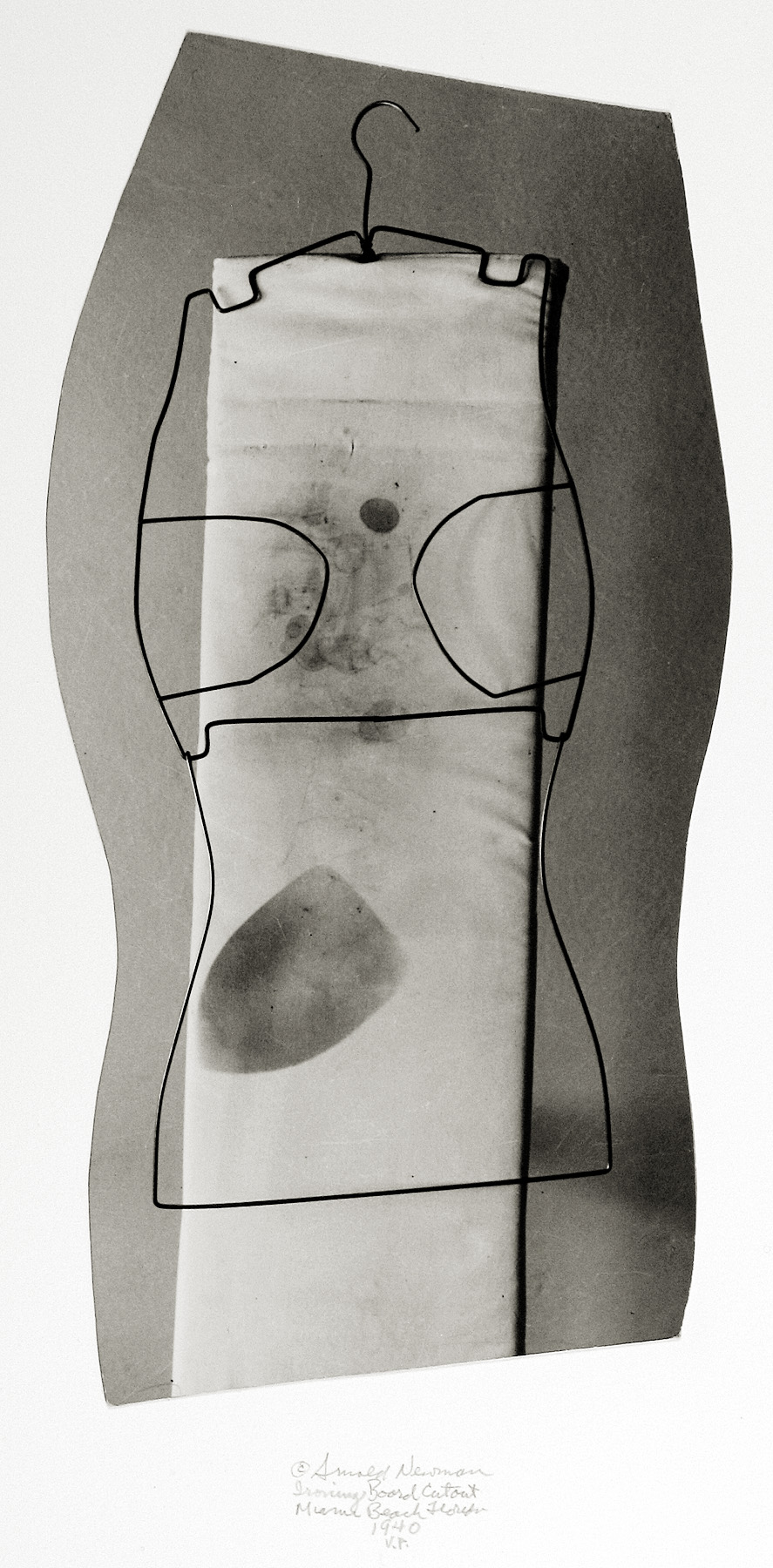 Arnold Newman - Ironing Board Cutout, West Palm Beach, FL, 1941 - Howard Greenberg Gallery - 2018