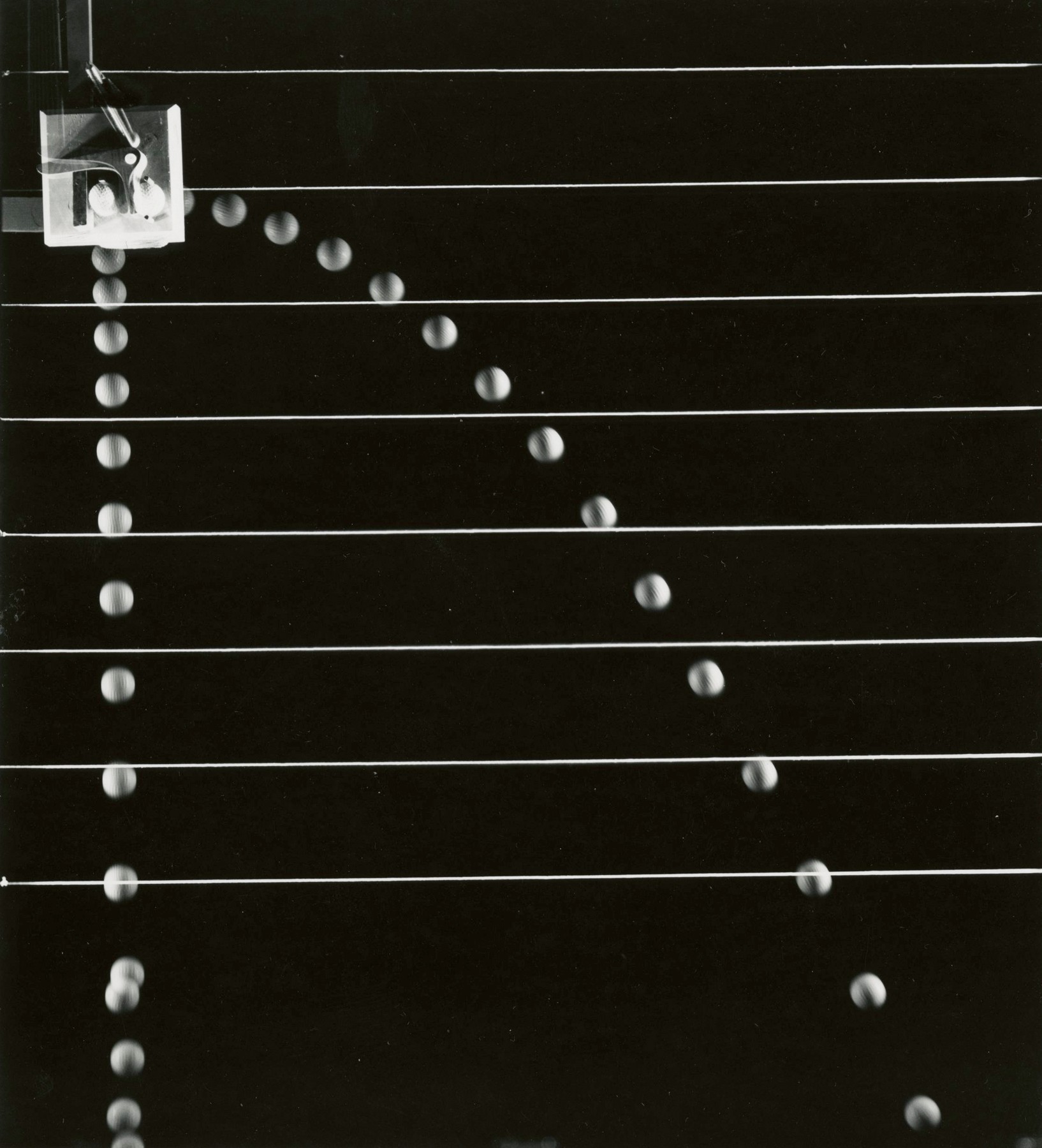 Berenice Abbott - Golf Balls Released Simultaneously - 1958-61