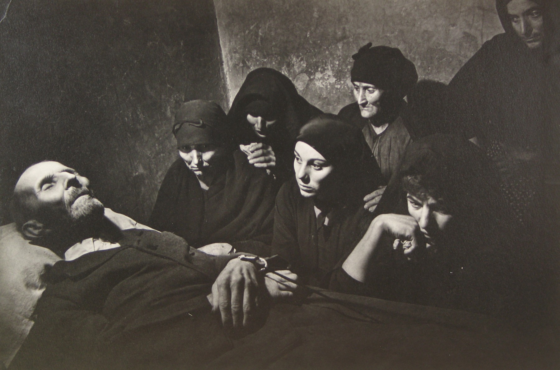 W. Eugene Smith  Spanish Wake, 1951 Gelatin silver print; printed later 8 7/8 x 13 1/4 inches