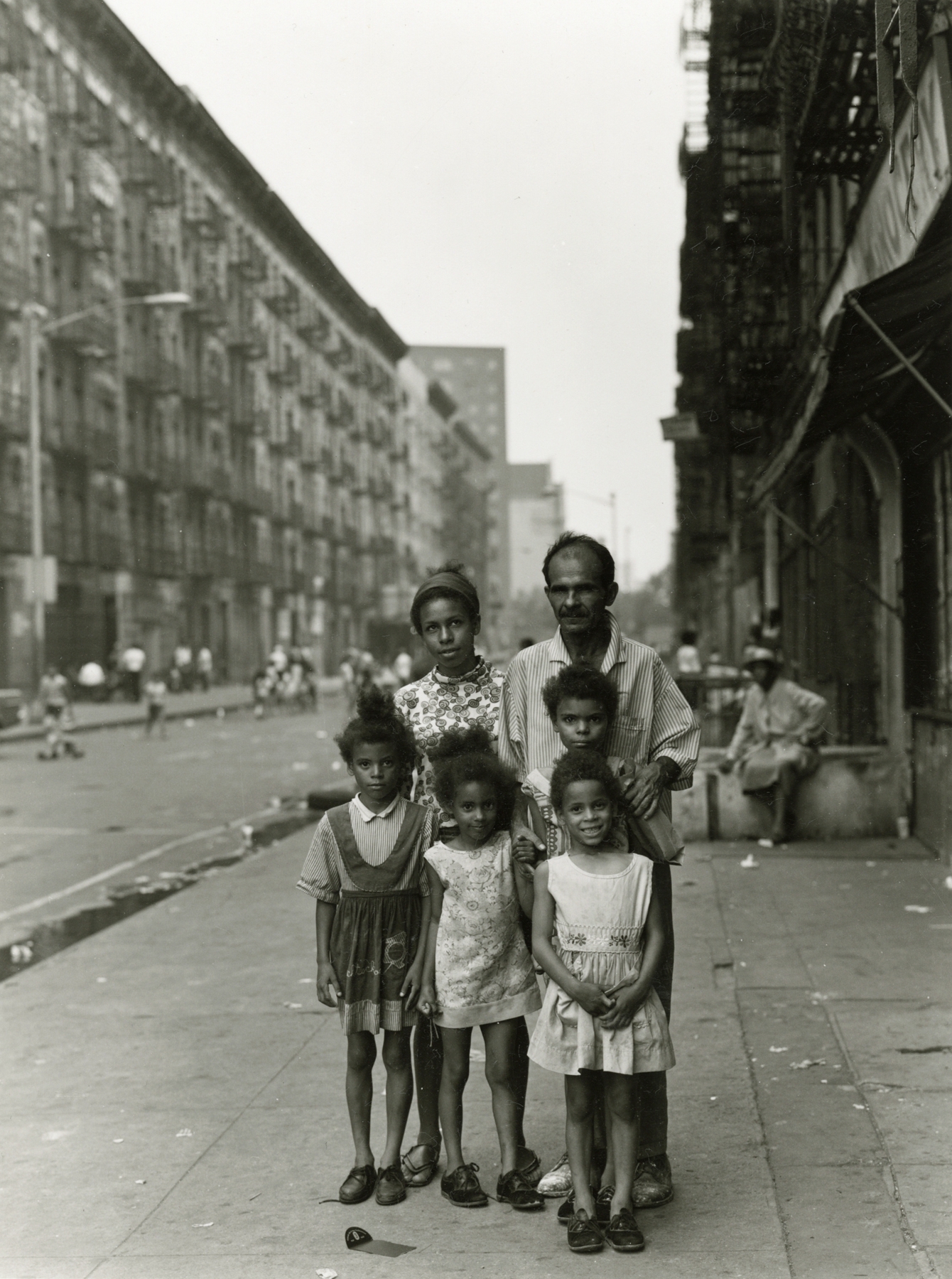 Bruce Davidson, East 100th Street, Howard Greenberg Gallery, 2019