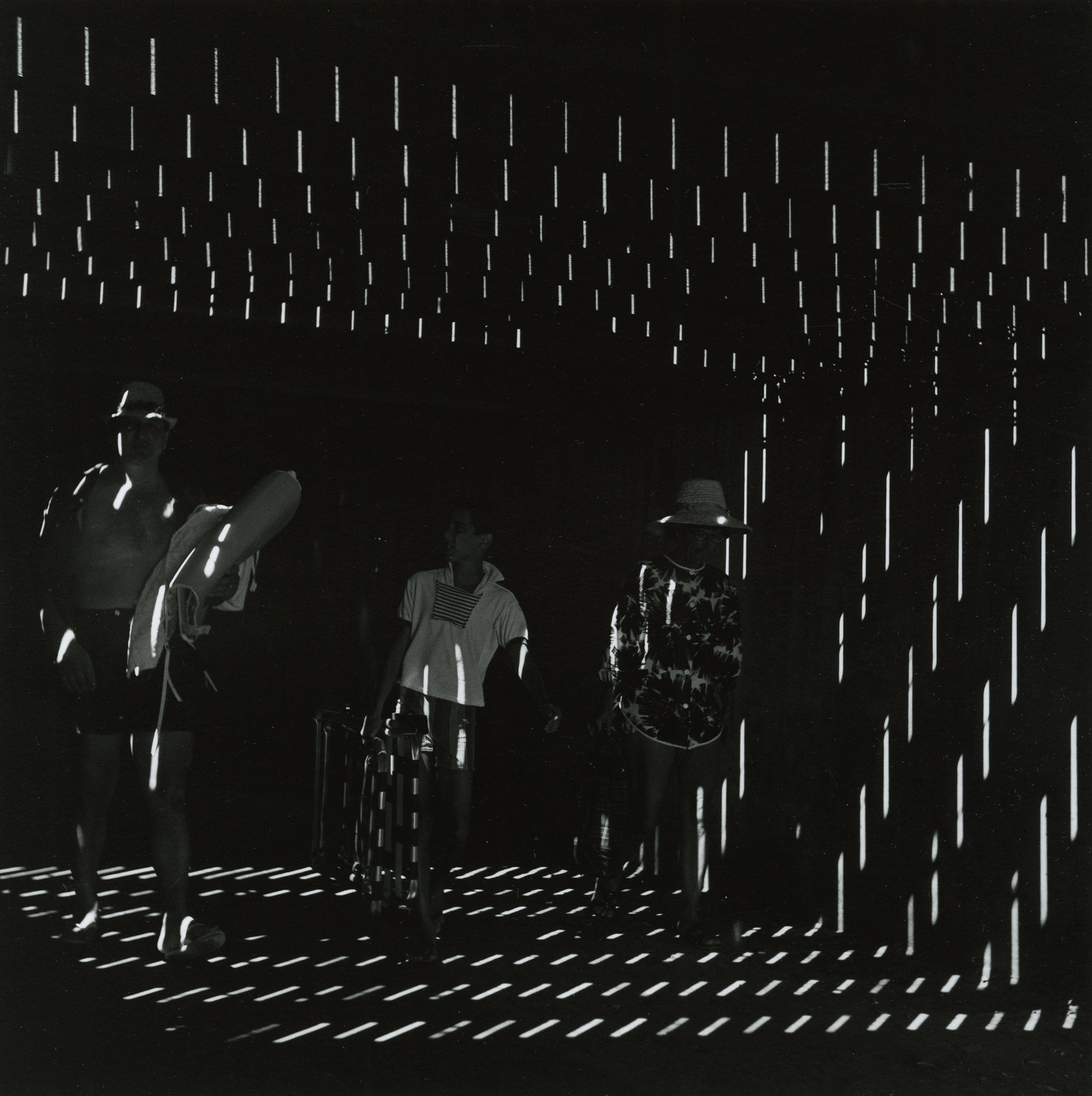 Ray K. Metzker - 66 FU-9, Atlantic City, from "Under the Boardwalk," 1966 - Howard Greenberg Gallery - 2018