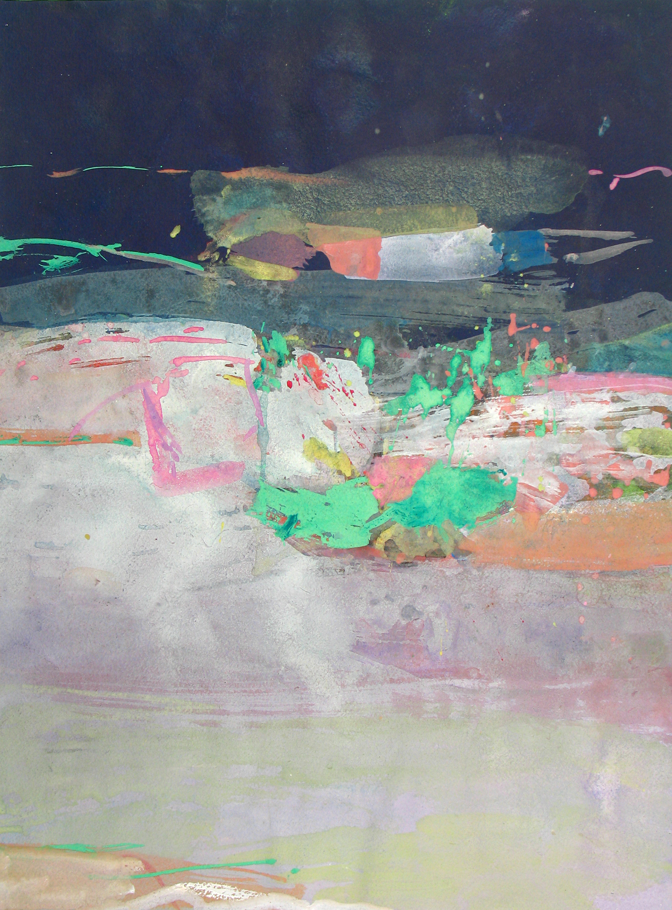 Saul Leiter - Painted Photographs - Howard Greenberg Gallery - 2014