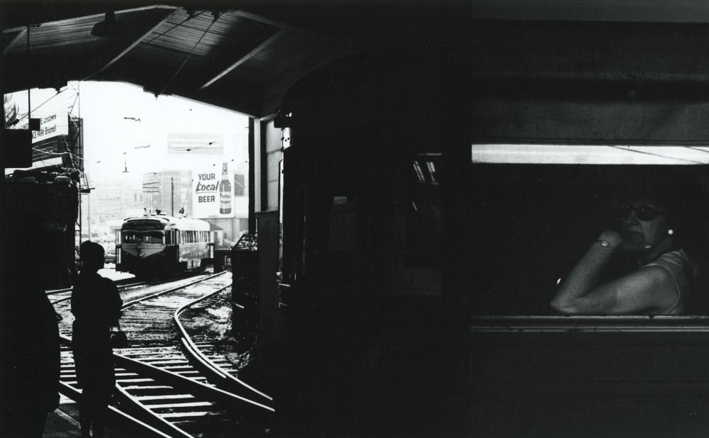Ray K. Metzker  68 BS, Philadelphia, 1968 Gelatin silver print; printed 1968 5 1/2 x 9 inches