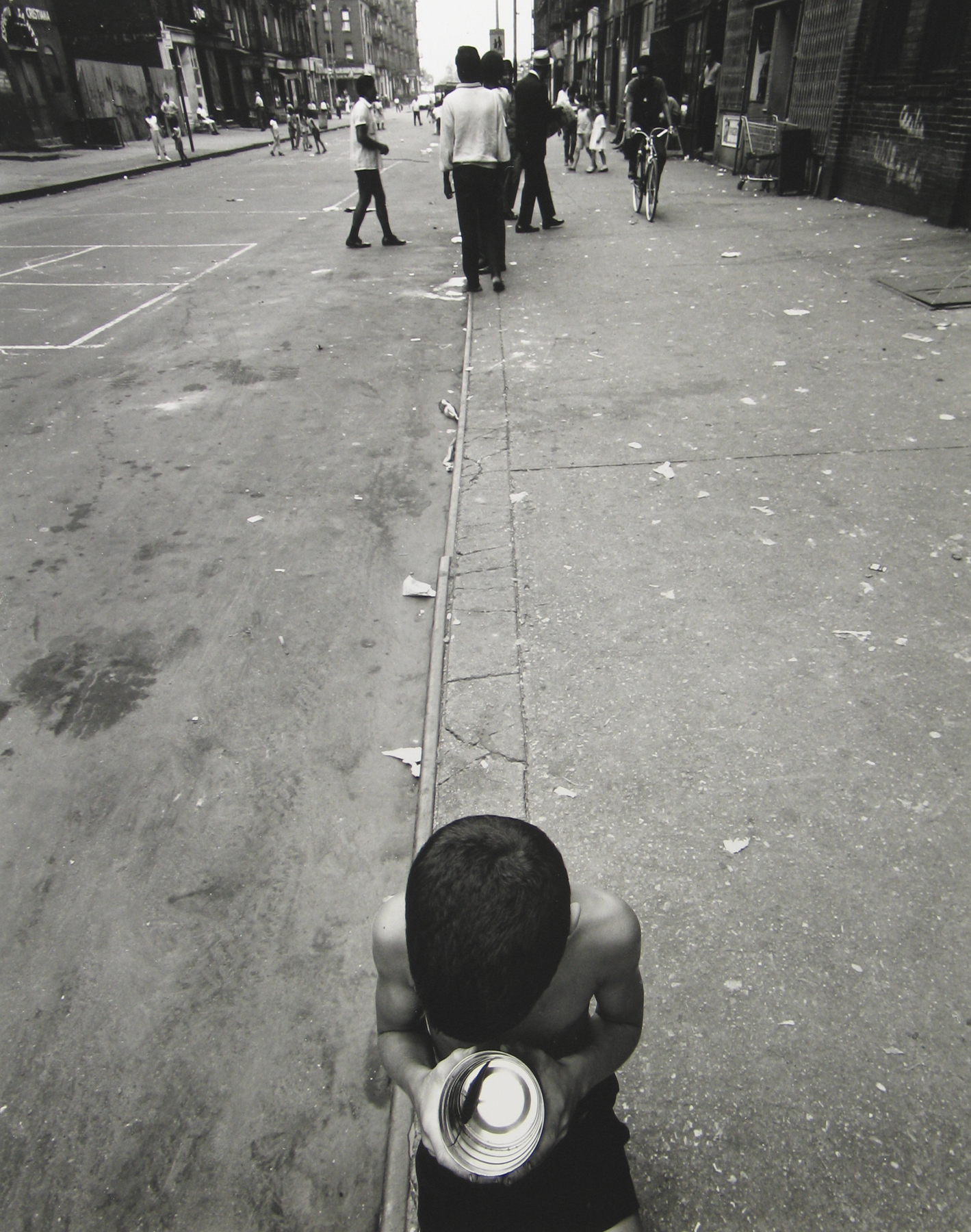 Bruce Davidson: East 100th Street, from the 2nd Edition 2009 Howard Greenberg Gallery