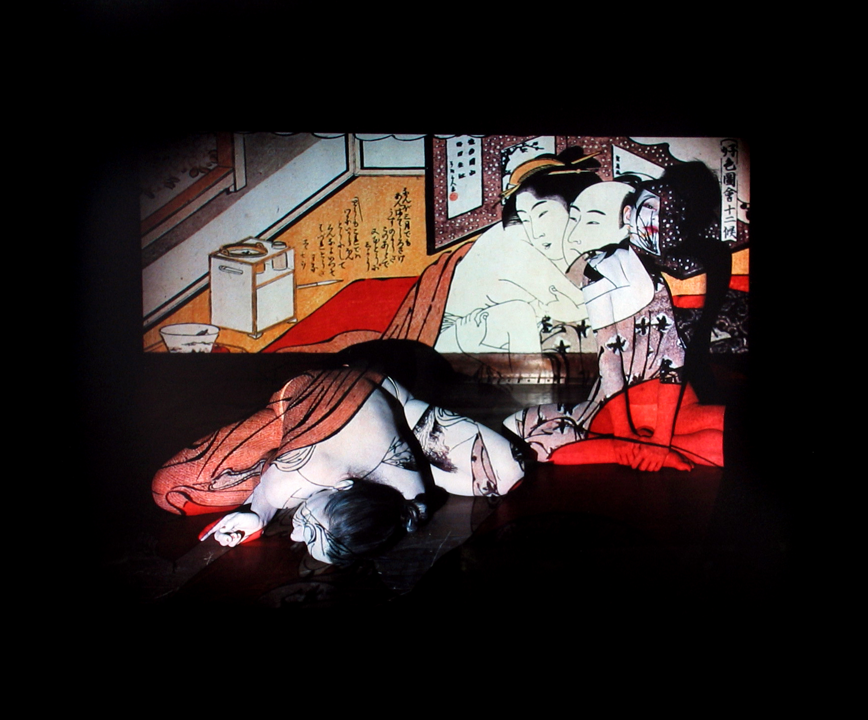 Eikoh Hosoe:Ukiyo-e Projections 2004 howard greenberg gallery