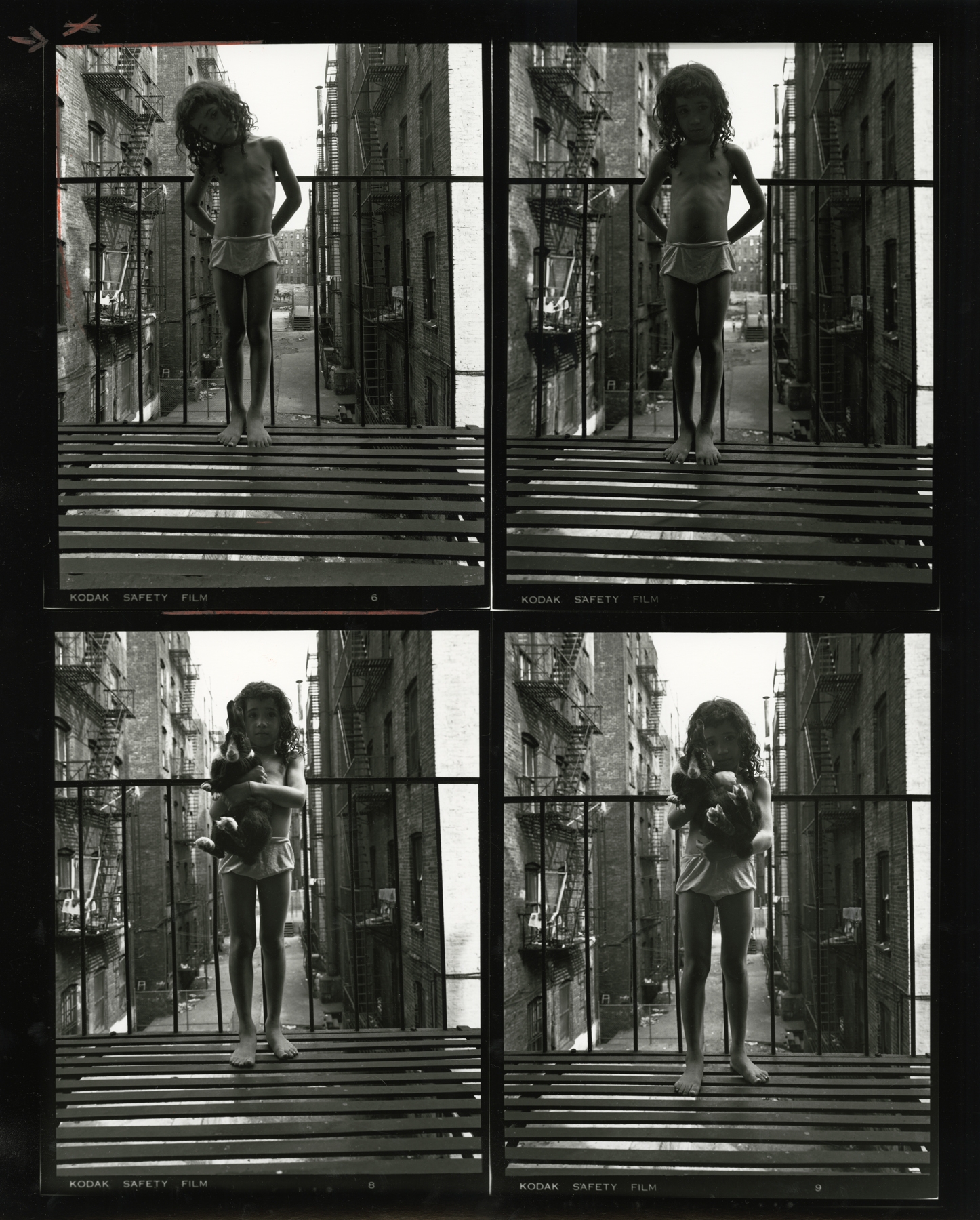 Bruce Davidson, East 100th Street Contact Sheet, Howard Greenberg Gallery, 2019
