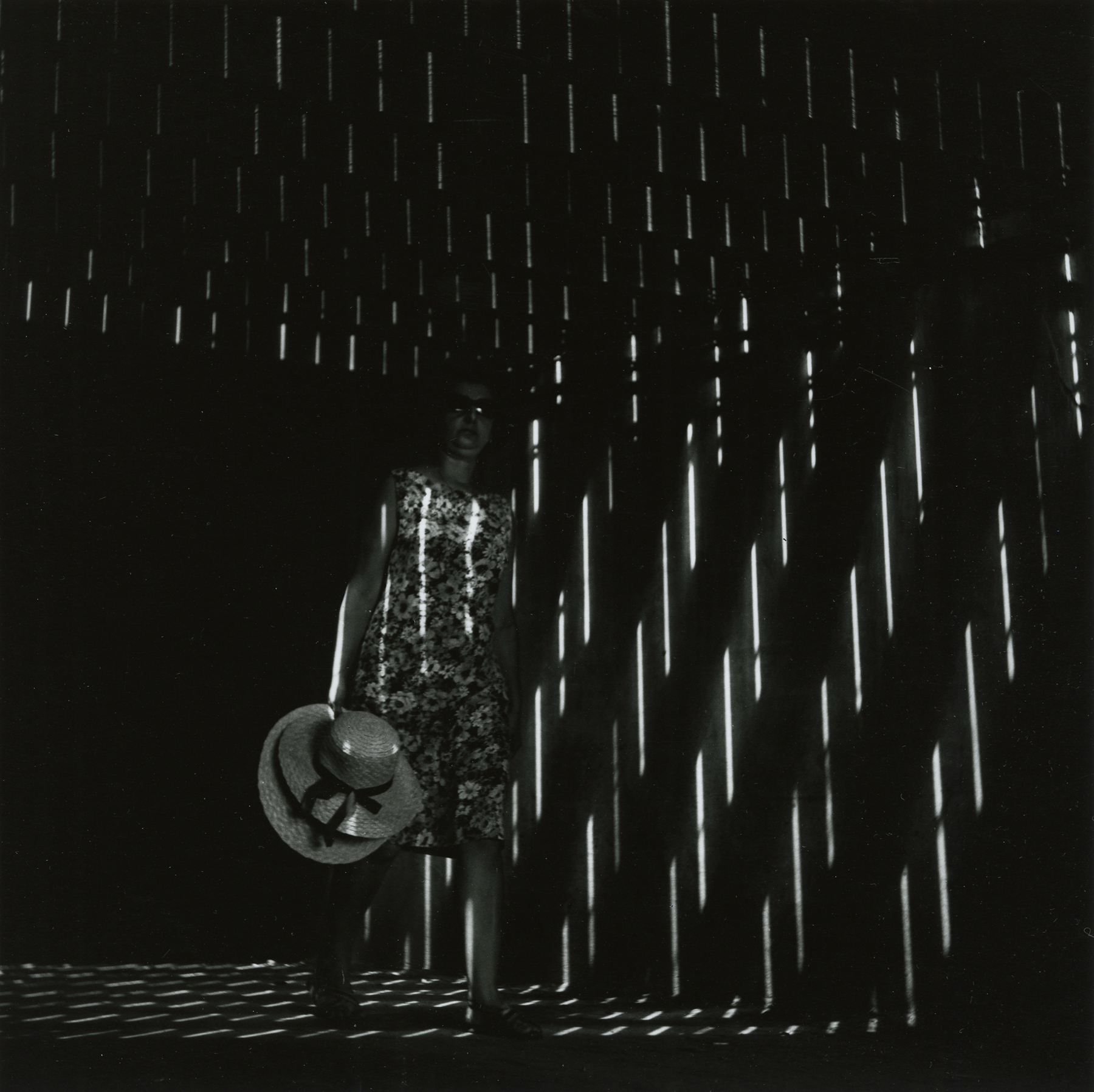 Ray K. Metzker - 66 FE-12, Atlantic City, from "Under the Boardwalk," 1966 - Howard Greenberg Gallery