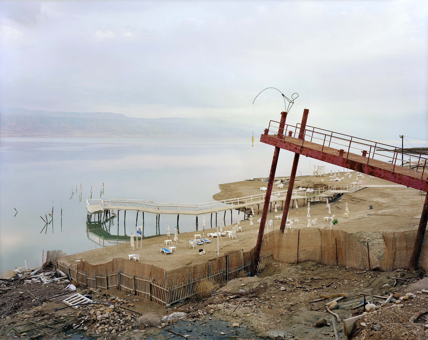 Frédéric Brenner - An Archeology of Fear and Desire - The Dead Sea, 2010 - Howard Greenberg Gallery