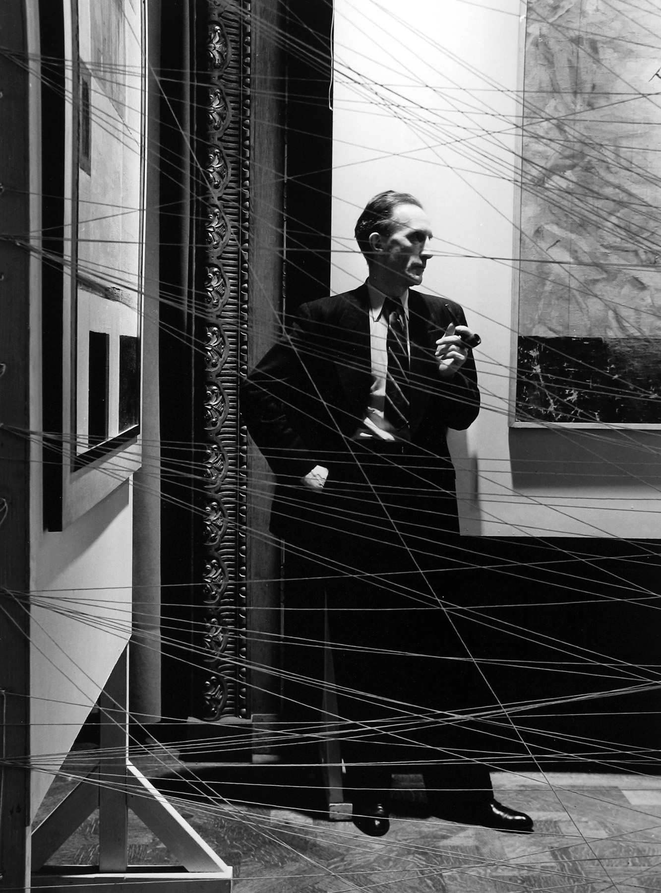 Arnold Newman - Marcel Duchamp, NYC, 1942 - Howard Greenberg Gallery - 2018