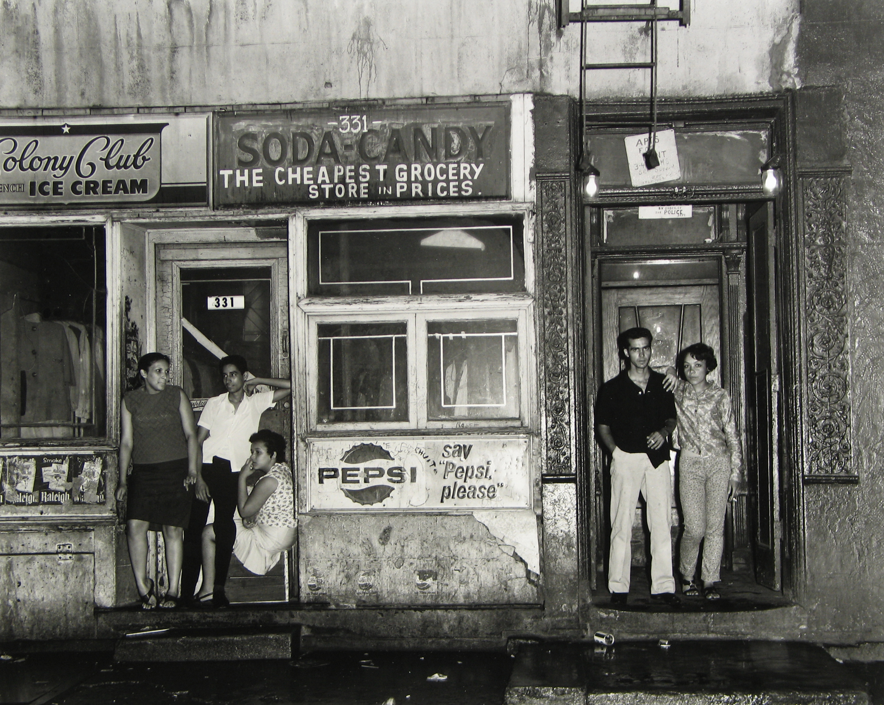 Bruce Davidson: East 100th Street, from the 2nd Edition 2009 Howard Greenberg Gallery