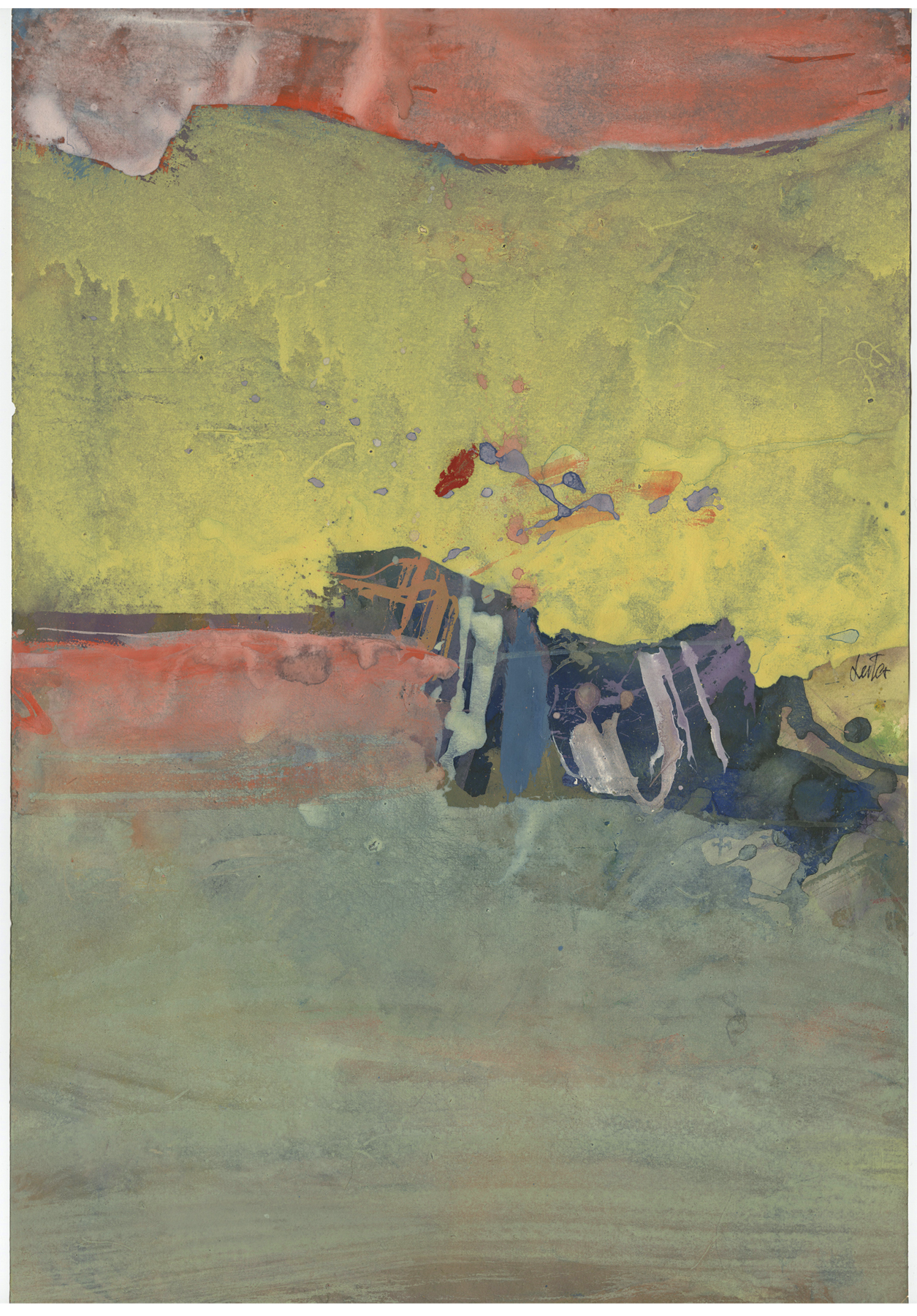 Saul Leiter, Wave, 1970s, Howard Greenberg gallery, 2019