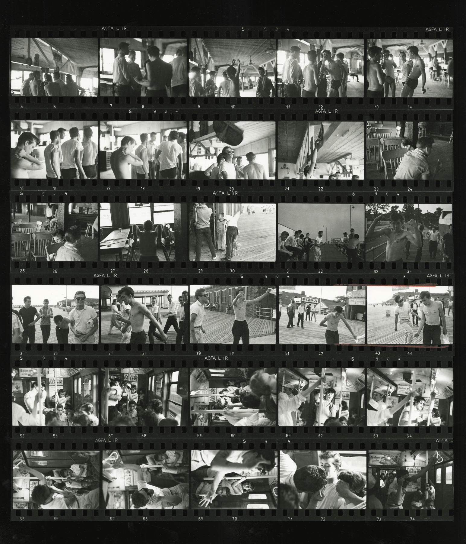 Bruce Davidson, Brooklyn Gang, 1959, Howard Greenberg Gallery, 2019