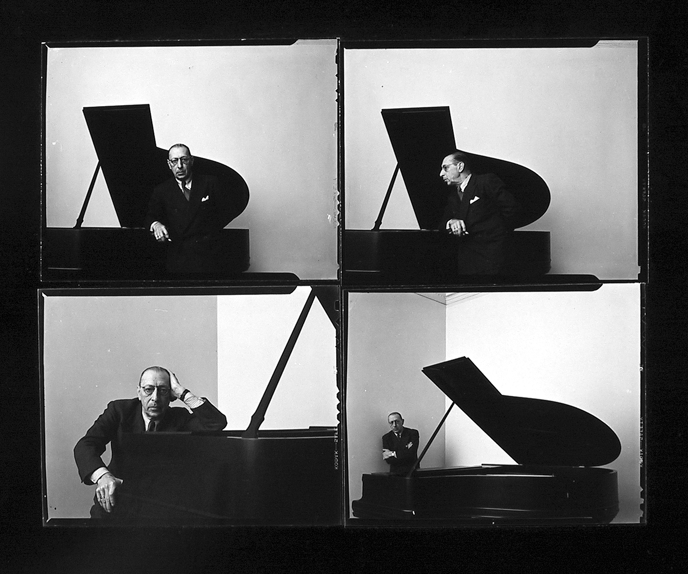 Arnold Newman - Igor Stravinsky, New York City, 1946 - Howard Greenberg Gallery - 2018