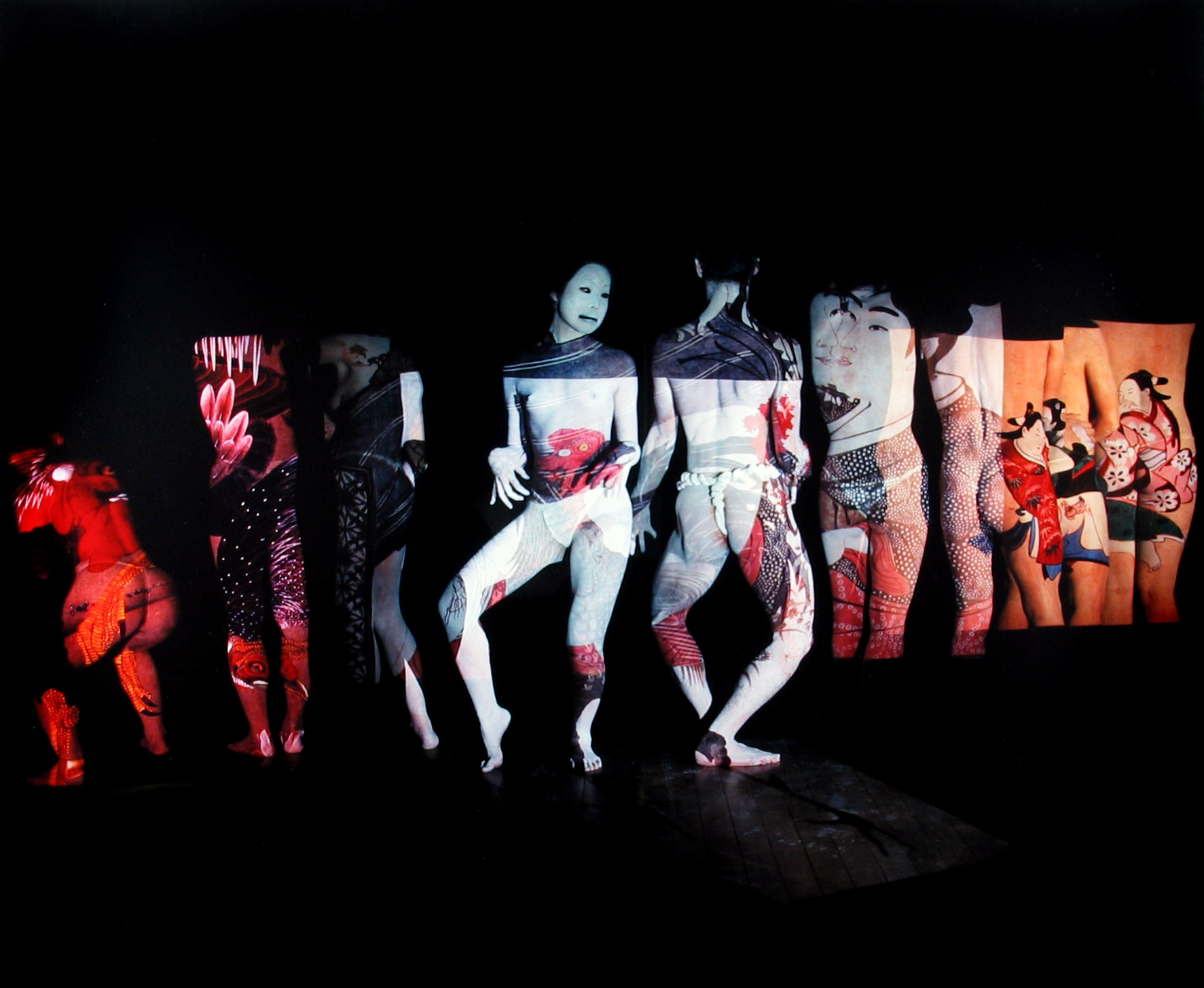 Eikoh Hosoe:Ukiyo-e Projections 2004 howard greenberg gallery