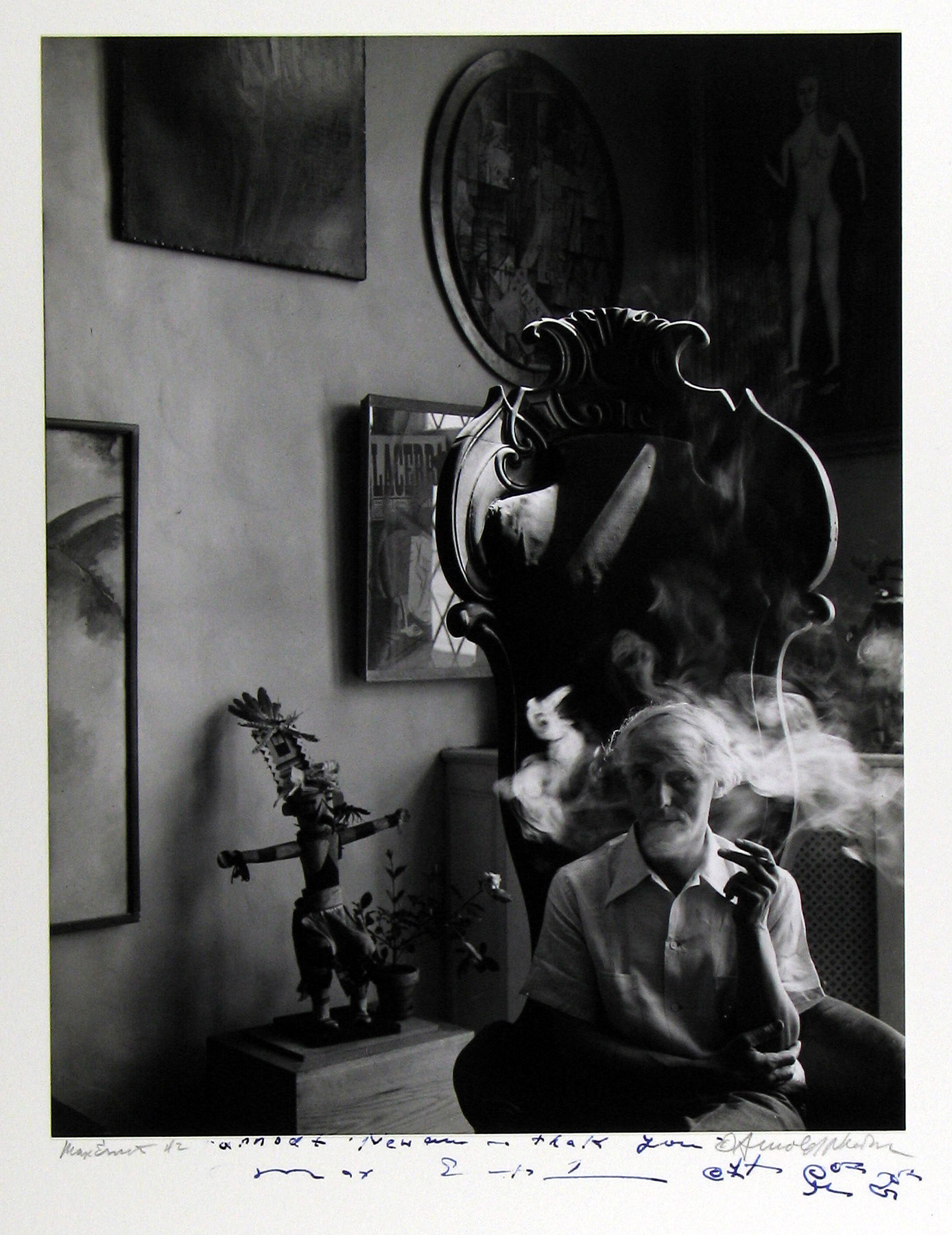 Arnold Newman: Sitters and Signatures 2007 Howard Greenberg Gallery