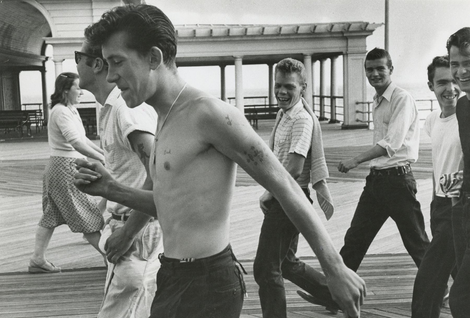Bruce Davidson, Brooklyn Gang, 1959, Howard Greenberg Gallery, 2019