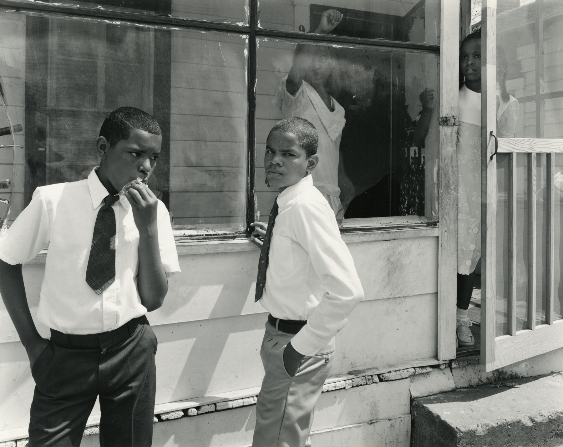 Rosedale, Mississippi, 1985  Gelatin silver print; printed c.1985  15 x 18 7/8 inches