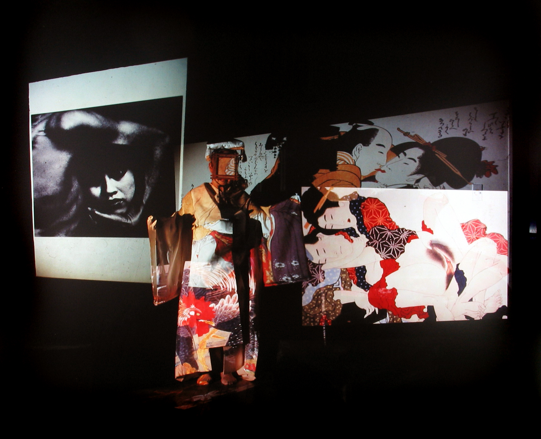 Eikoh Hosoe:Ukiyo-e Projections 2004 howard greenberg gallery