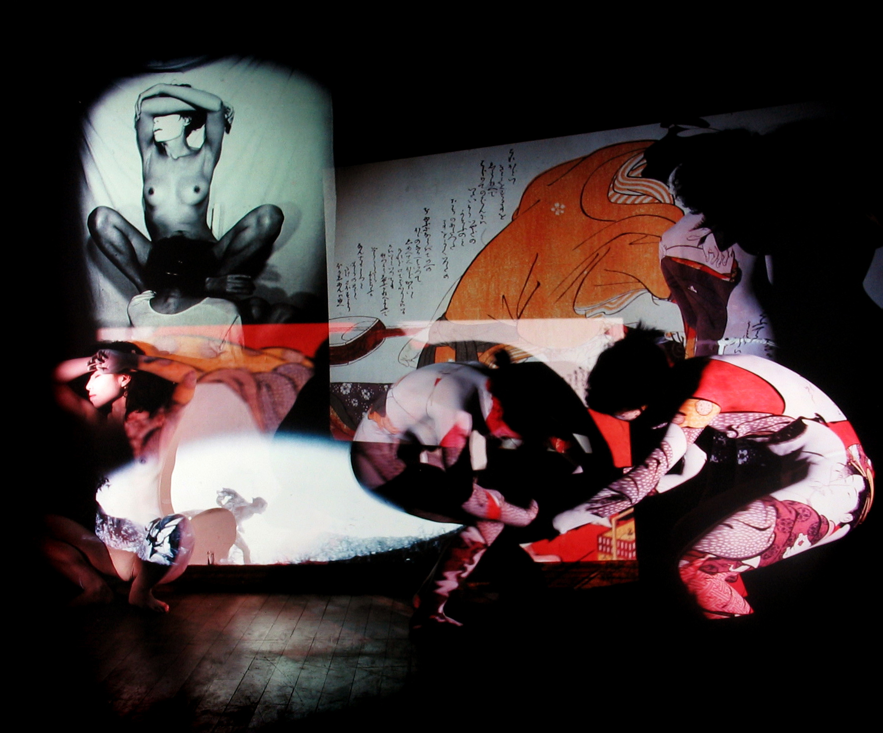 Eikoh Hosoe:Ukiyo-e Projections 2004 howard greenberg gallery
