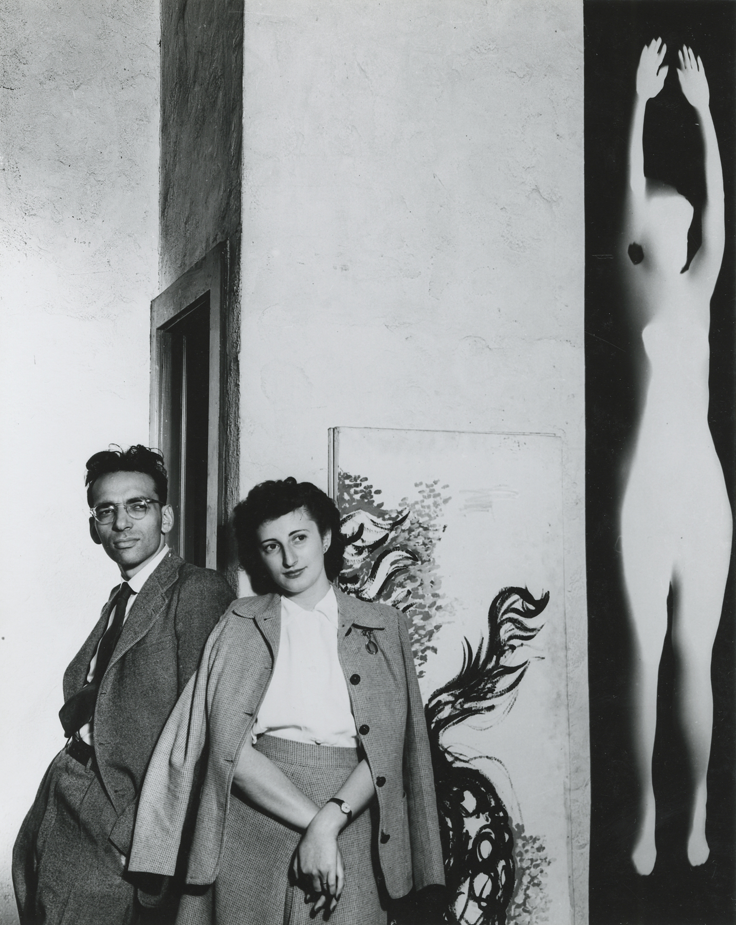 Arnold Newman - Ben and Mickey Rose, 1944 - Howard Greenberg Gallery - 2018