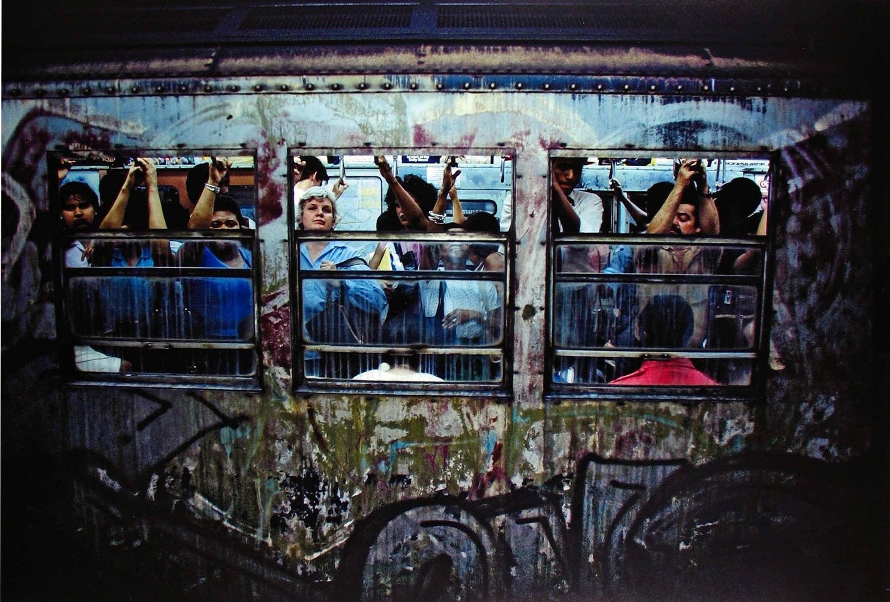 Bruce Davidson, Subway, 1980, Howard Greenberg Gallery, 2019