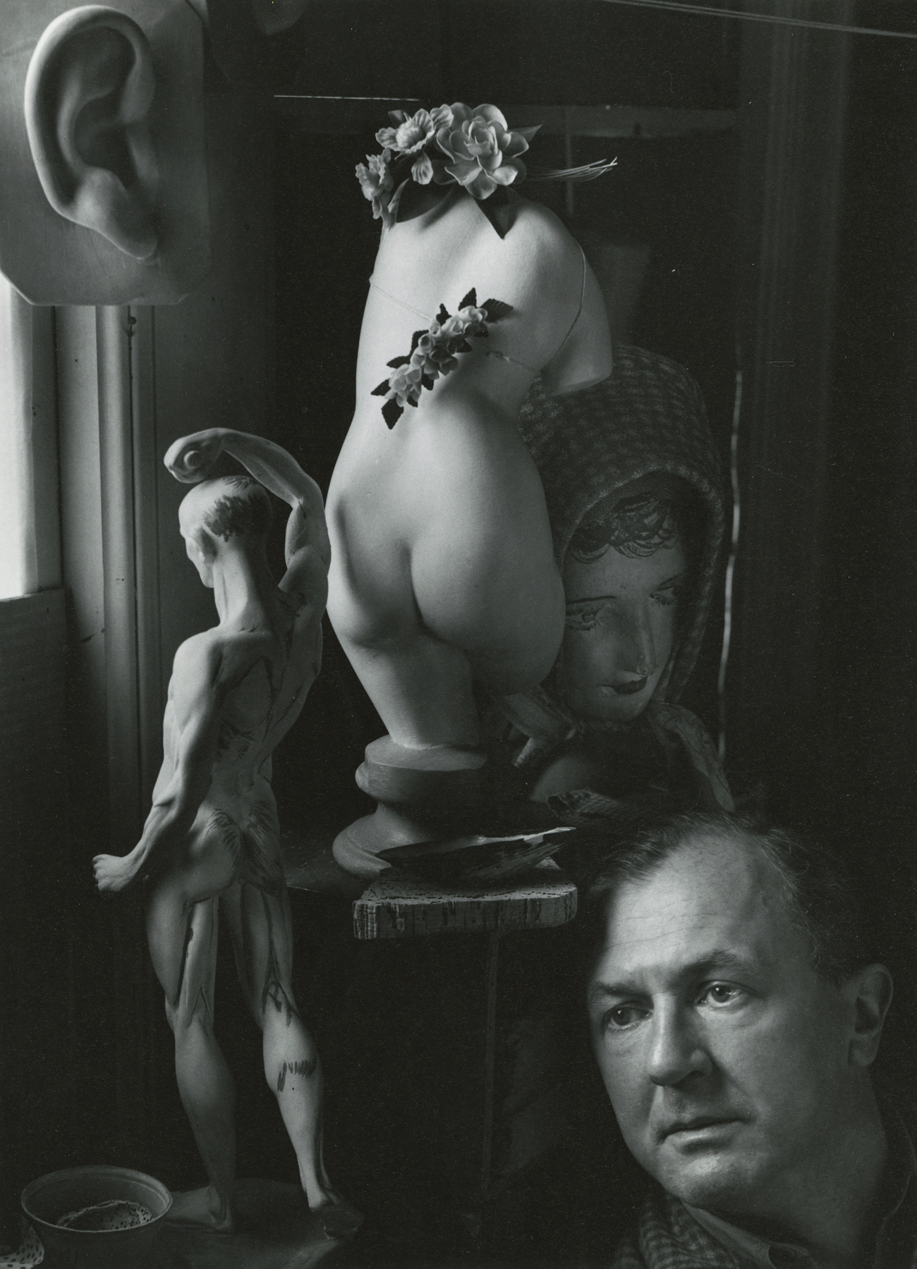 Arnold Newman - George Grosz, 1942 - Howard Greenberg Gallery - 2018