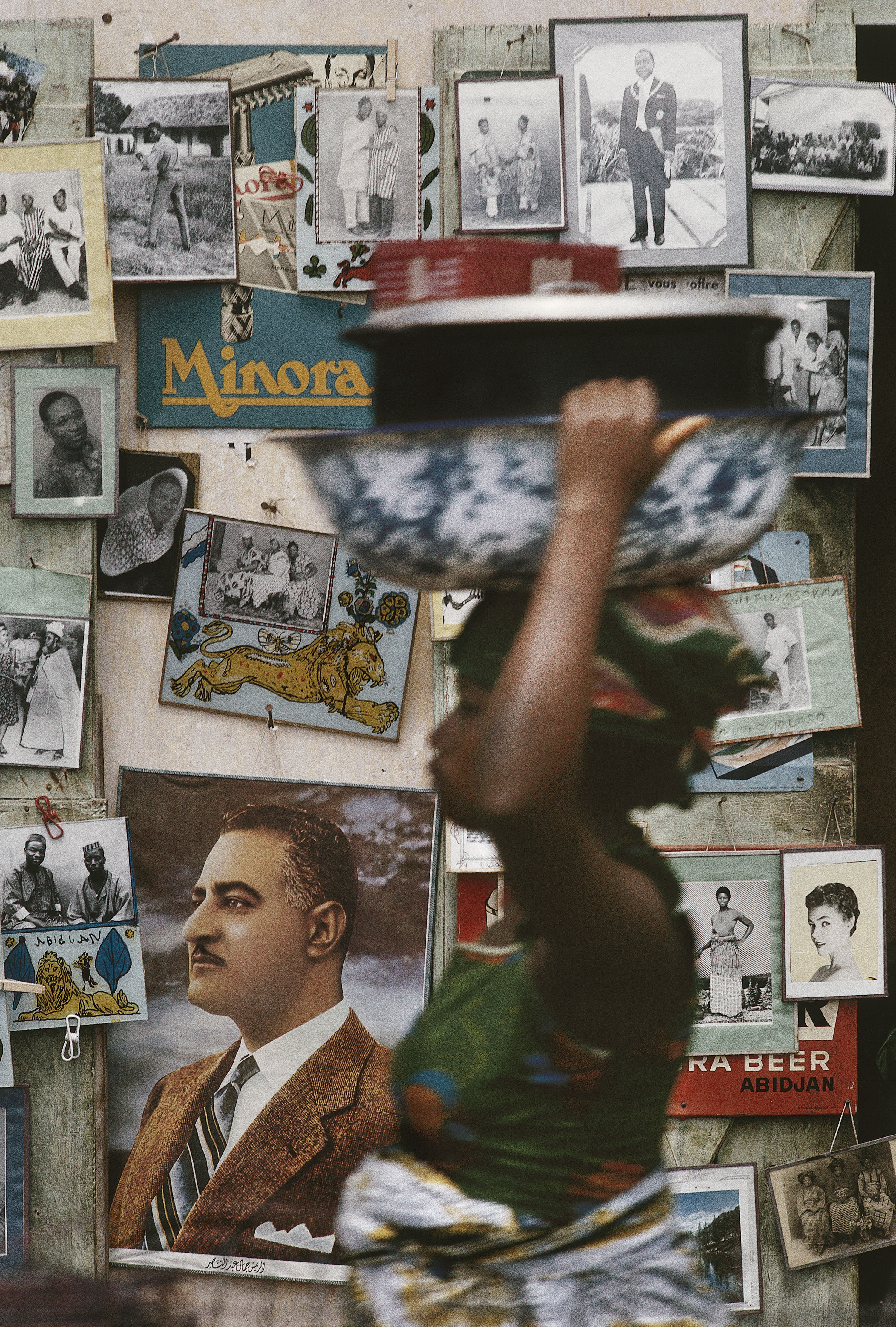 Abidjan, Ivory Coast, 1963 Chromogenic print 19 7/8 x 13 1/2 inches