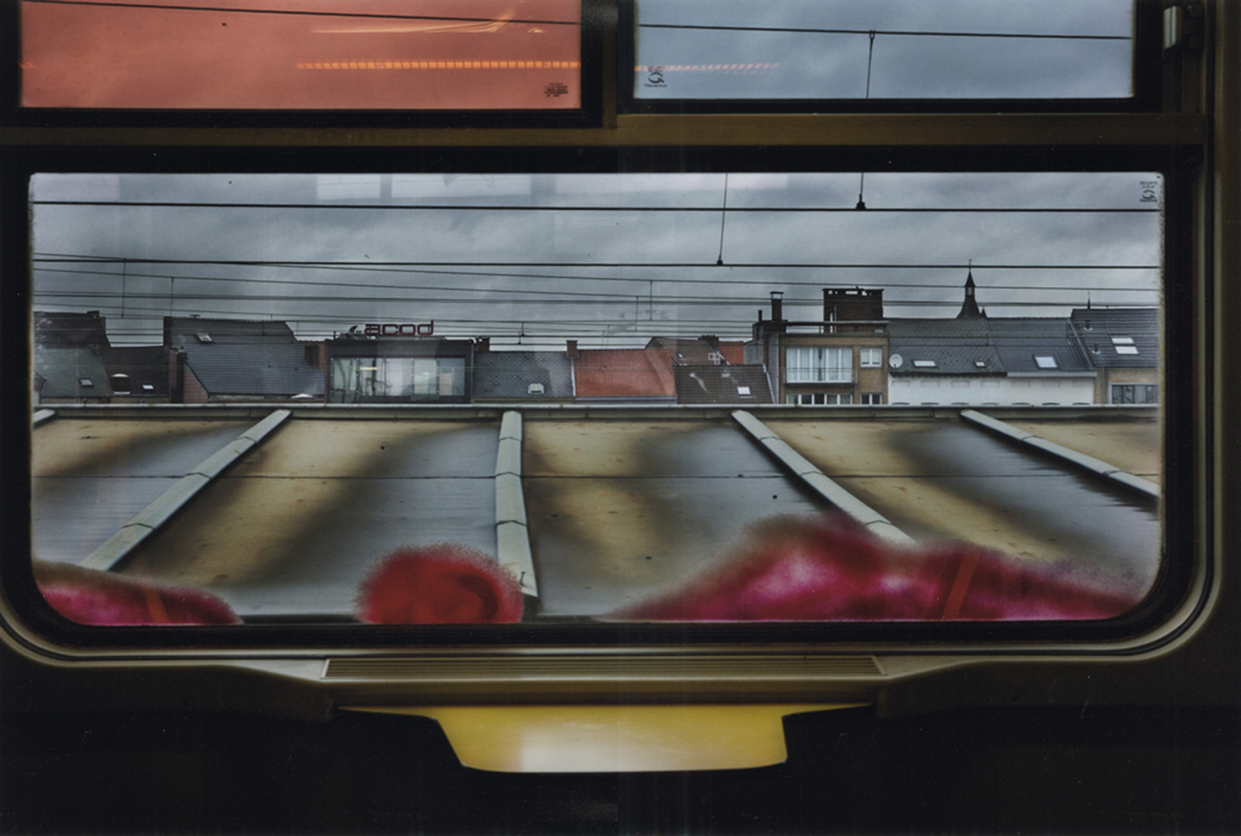 Harry Gruyaert, Train Station, Mechelen, Belgium, 2014, Howard Greenberg Gallery, 2019